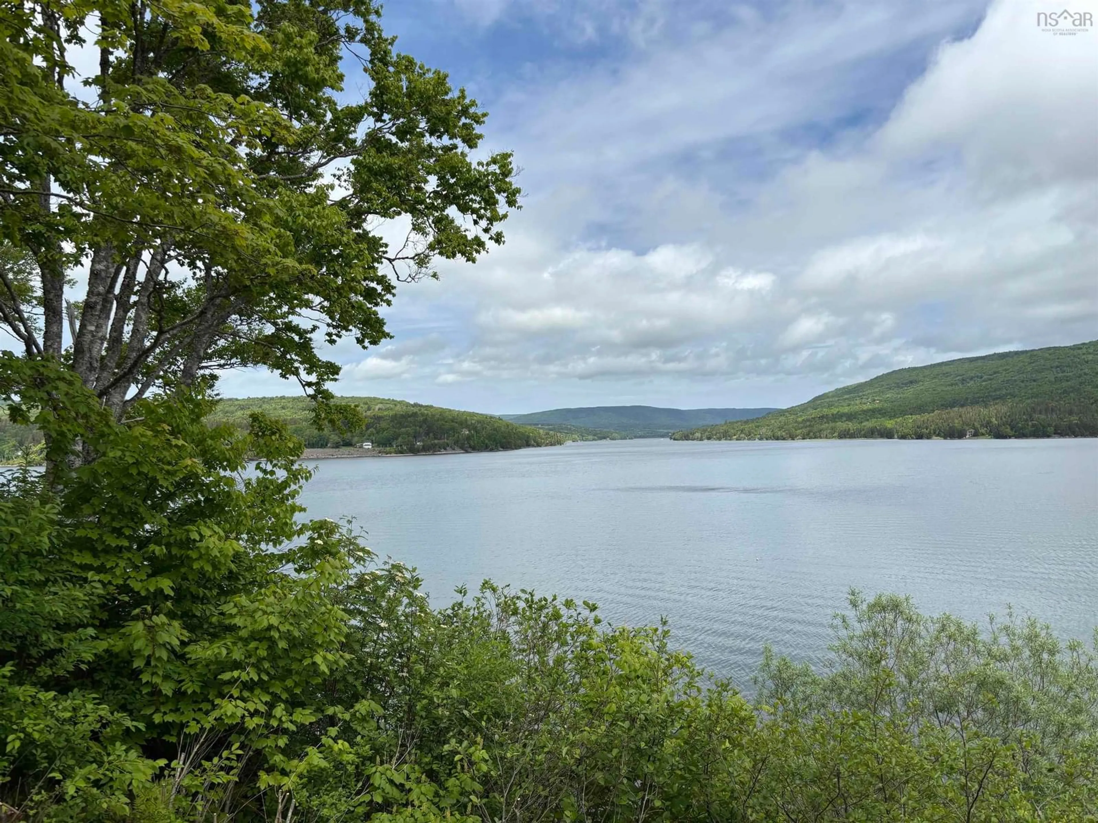 A pic from outside/outdoor area/front of a property/back of a property/a pic from drone, water/lake/river/ocean view for Cabot Trail, Goose Cove Nova Scotia B0C 1G0