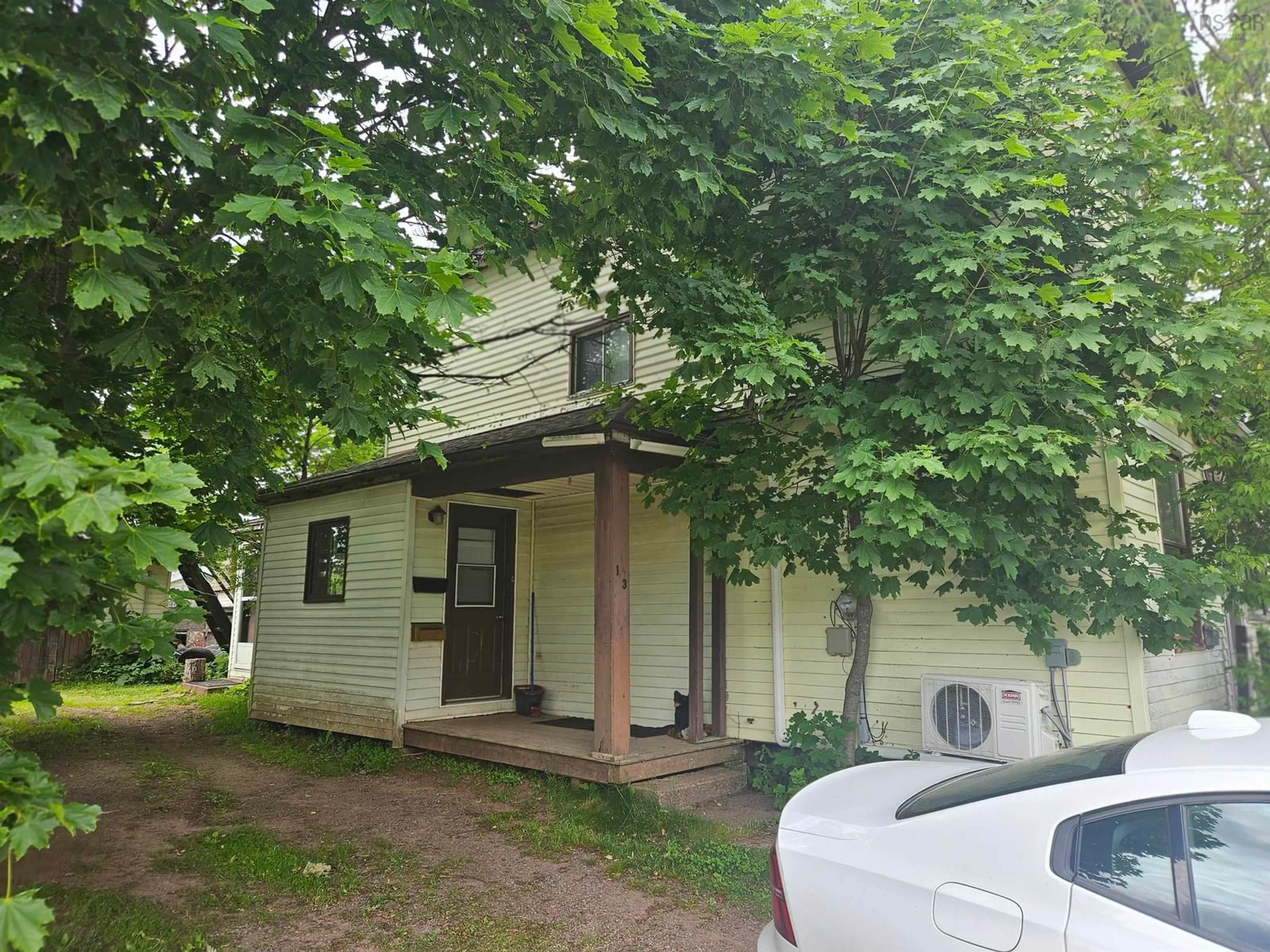 A pic from outside/outdoor area/front of a property/back of a property/a pic from drone, street for 13 Dundonald St, Amherst Nova Scotia B4H 1G8