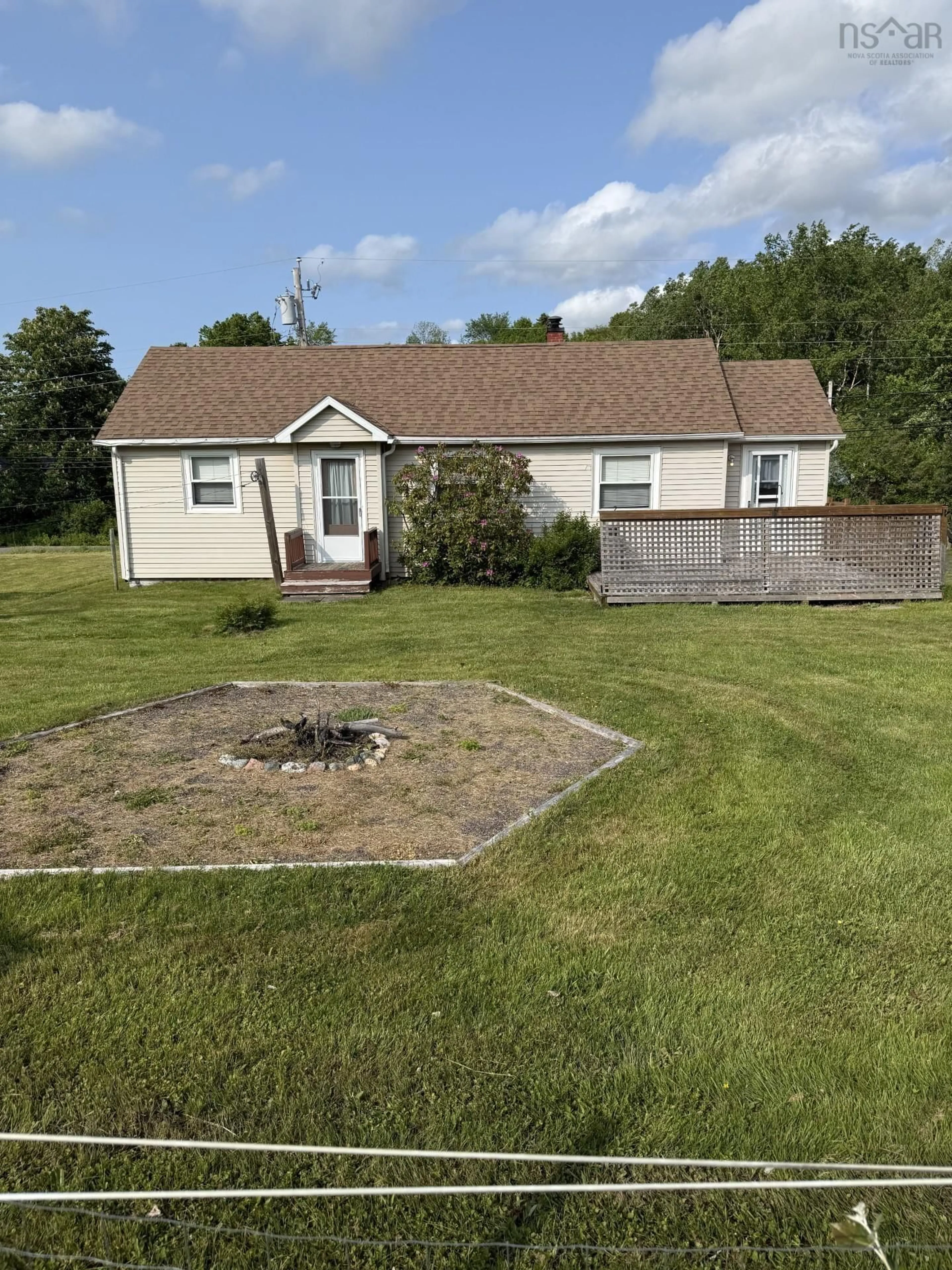 A pic from outside/outdoor area/front of a property/back of a property/a pic from drone, building for 21 Old South River Road, Greenwold Nova Scotia B2G 0B4