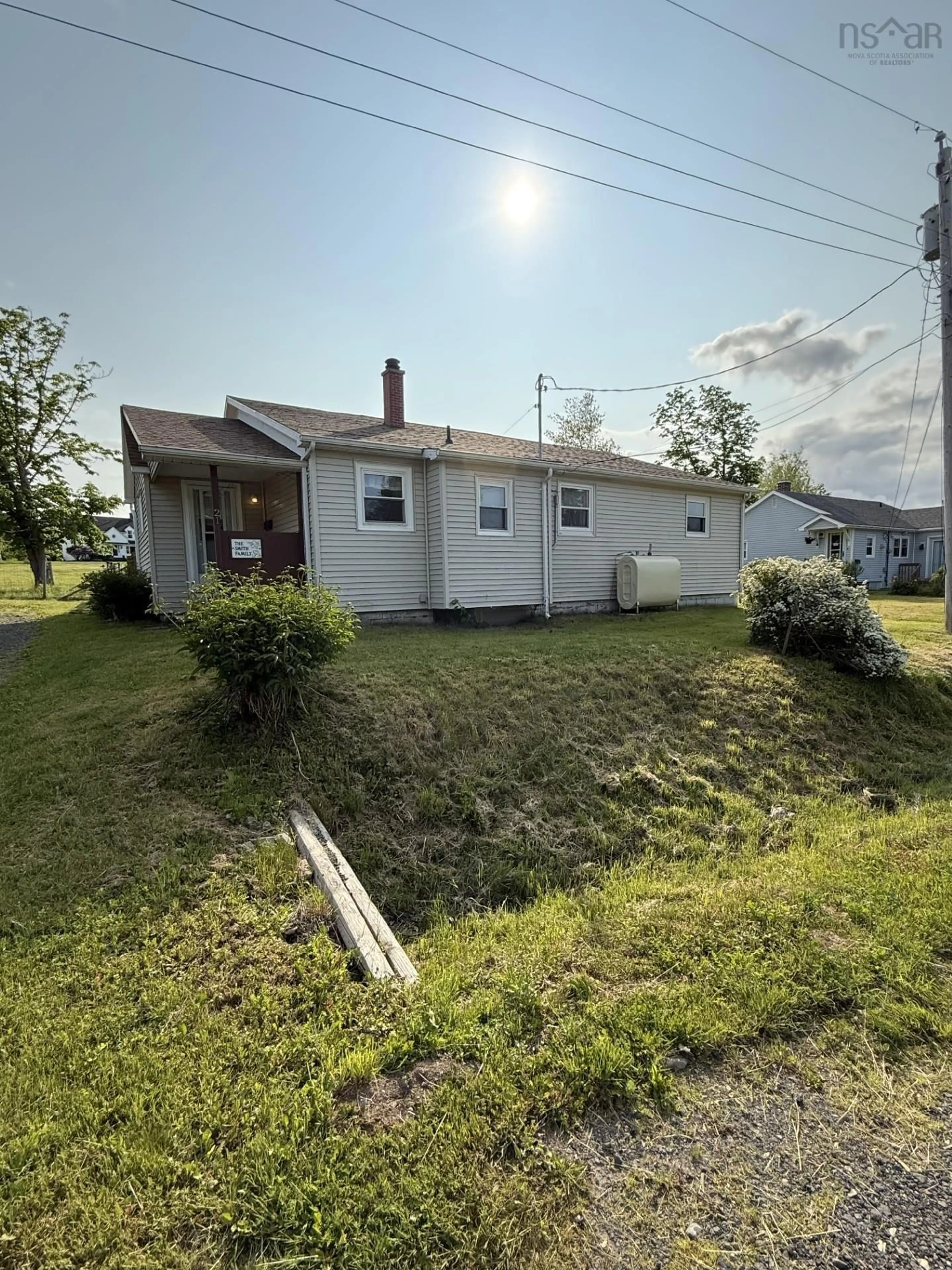 A pic from outside/outdoor area/front of a property/back of a property/a pic from drone, unknown for 21 Old South River Road, Greenwold Nova Scotia B2G 0B4