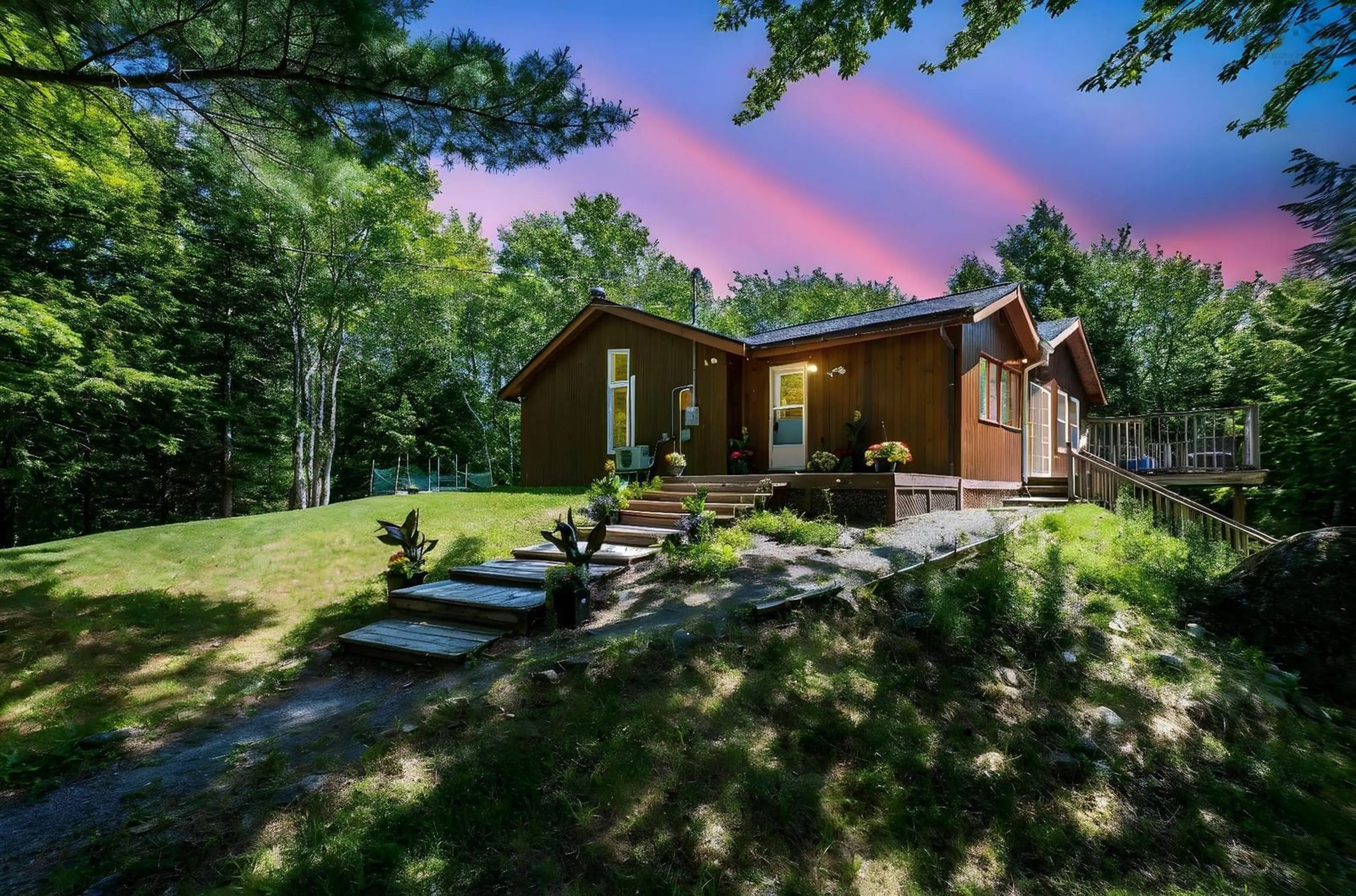 A pic from outside/outdoor area/front of a property/back of a property/a pic from drone, unknown for 95 White Tail Pass, Vaughan Nova Scotia B0N 2T0