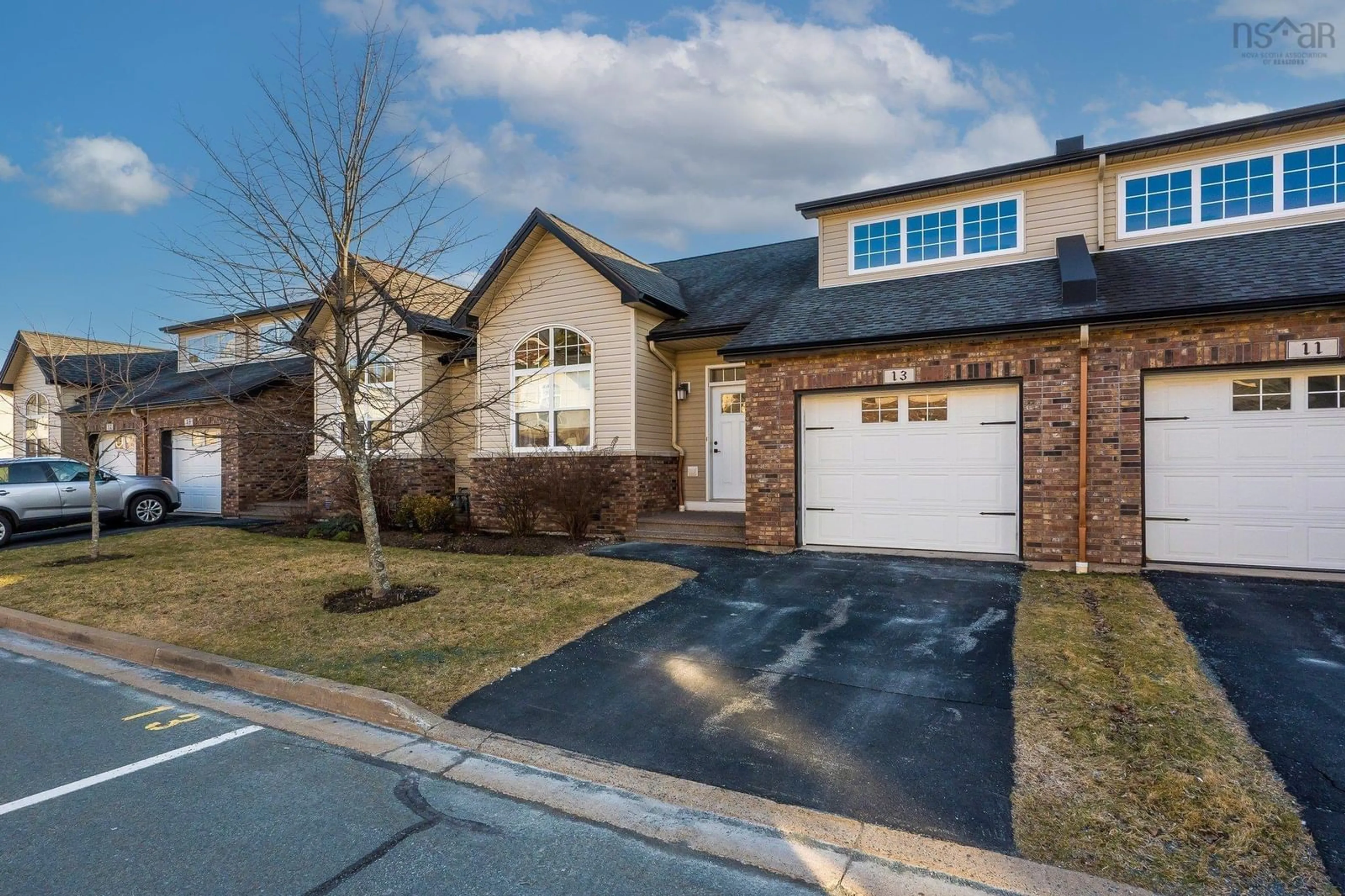 Home with brick exterior material, street for 13 Aquavista Lane, Dartmouth Nova Scotia B2W 0K5