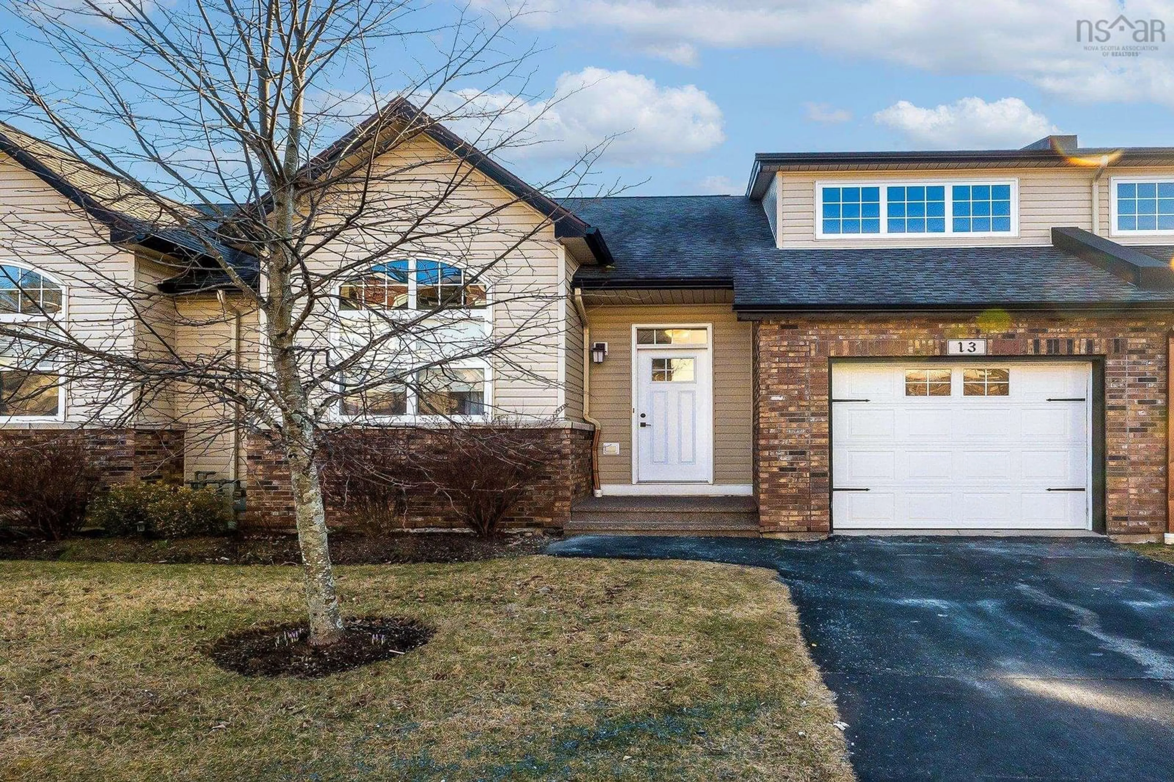Home with brick exterior material, street for 13 Aquavista Lane, Dartmouth Nova Scotia B2W 0K5