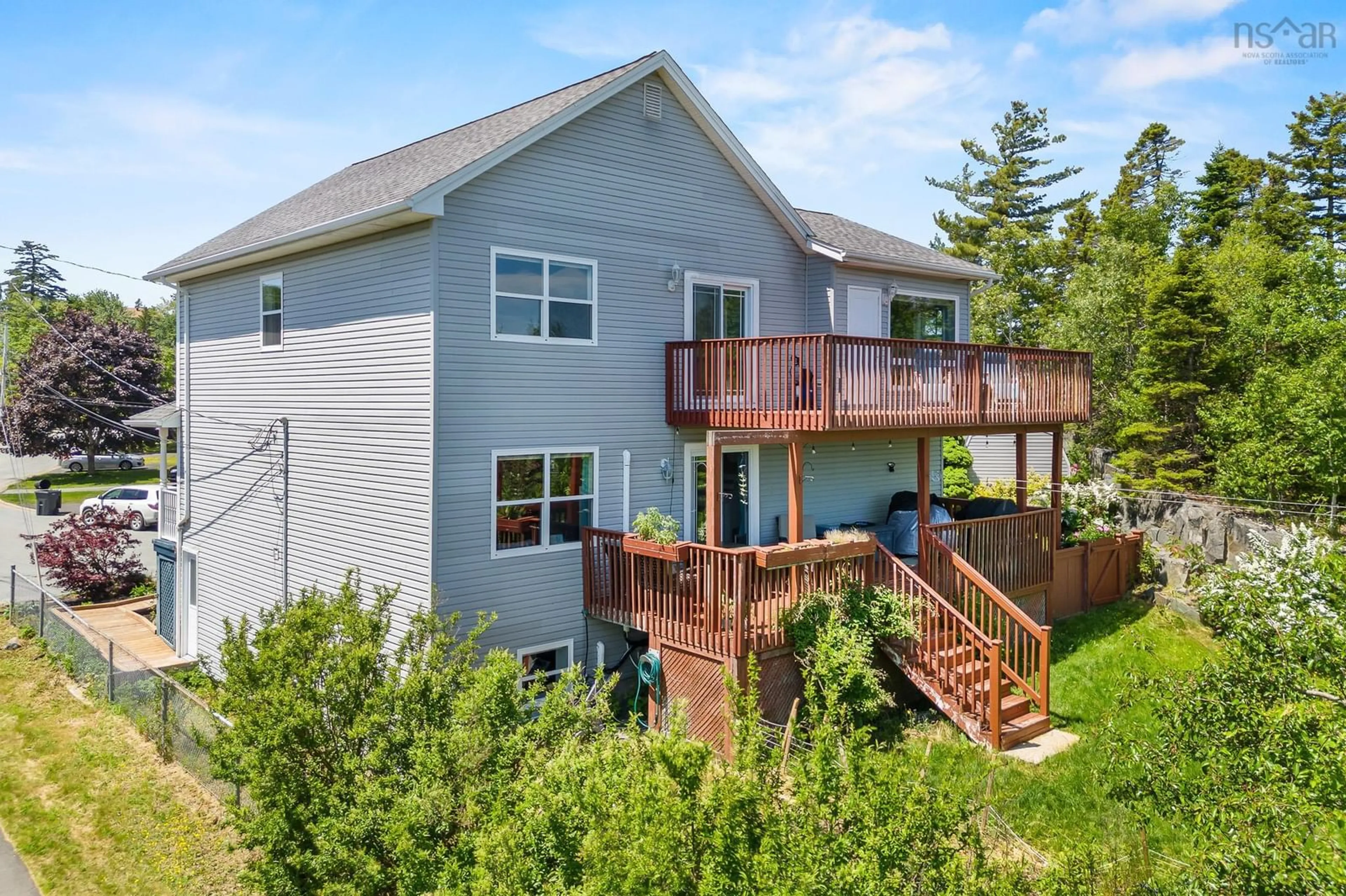 A pic from outside/outdoor area/front of a property/back of a property/a pic from drone, water/lake/river/ocean view for 29 Fred Keyes Crt, Bedford Nova Scotia B4A 4B6