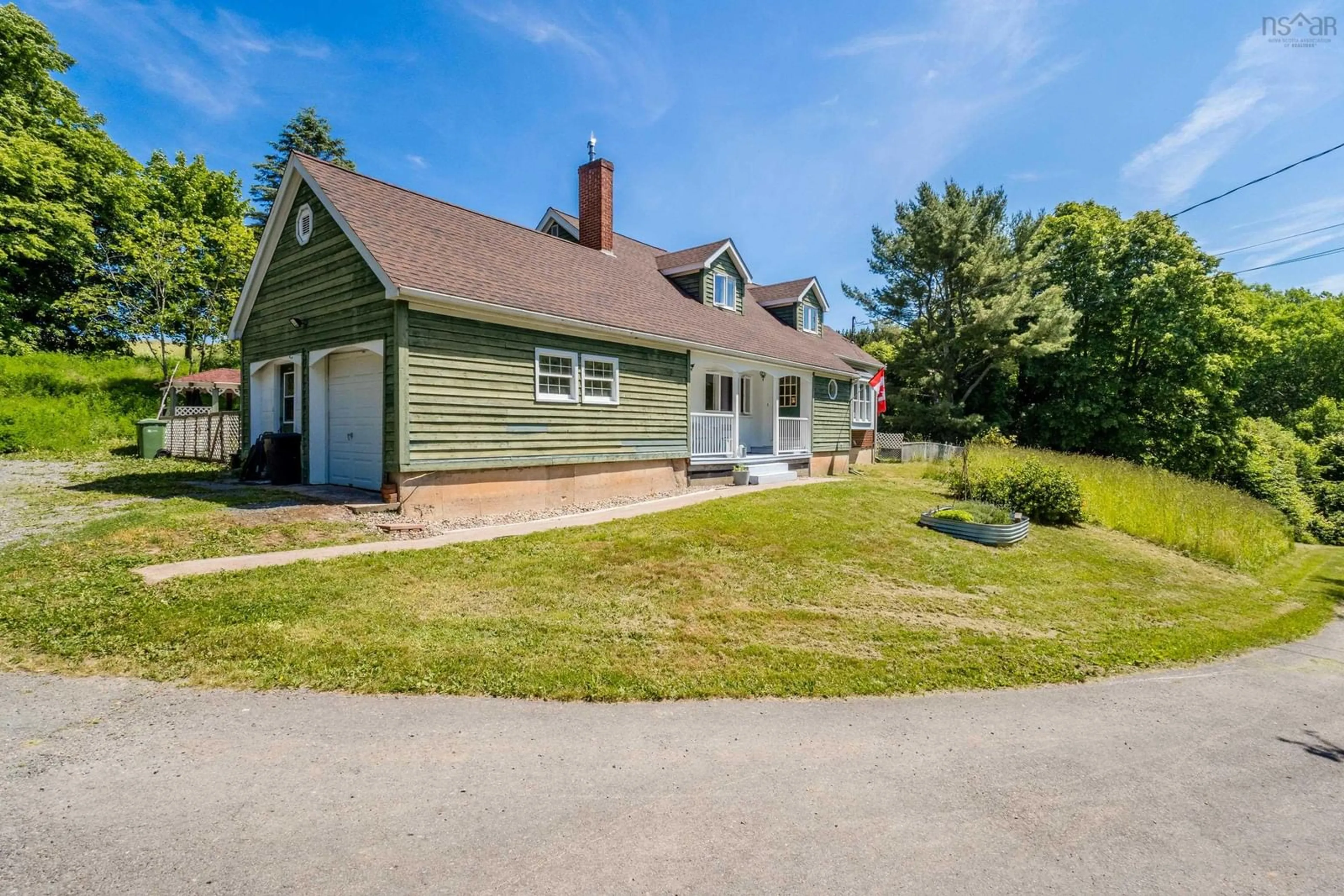 A pic from outside/outdoor area/front of a property/back of a property/a pic from drone, street for 947 Wentworth Rd, Sweets Corner Nova Scotia B0N 2T0