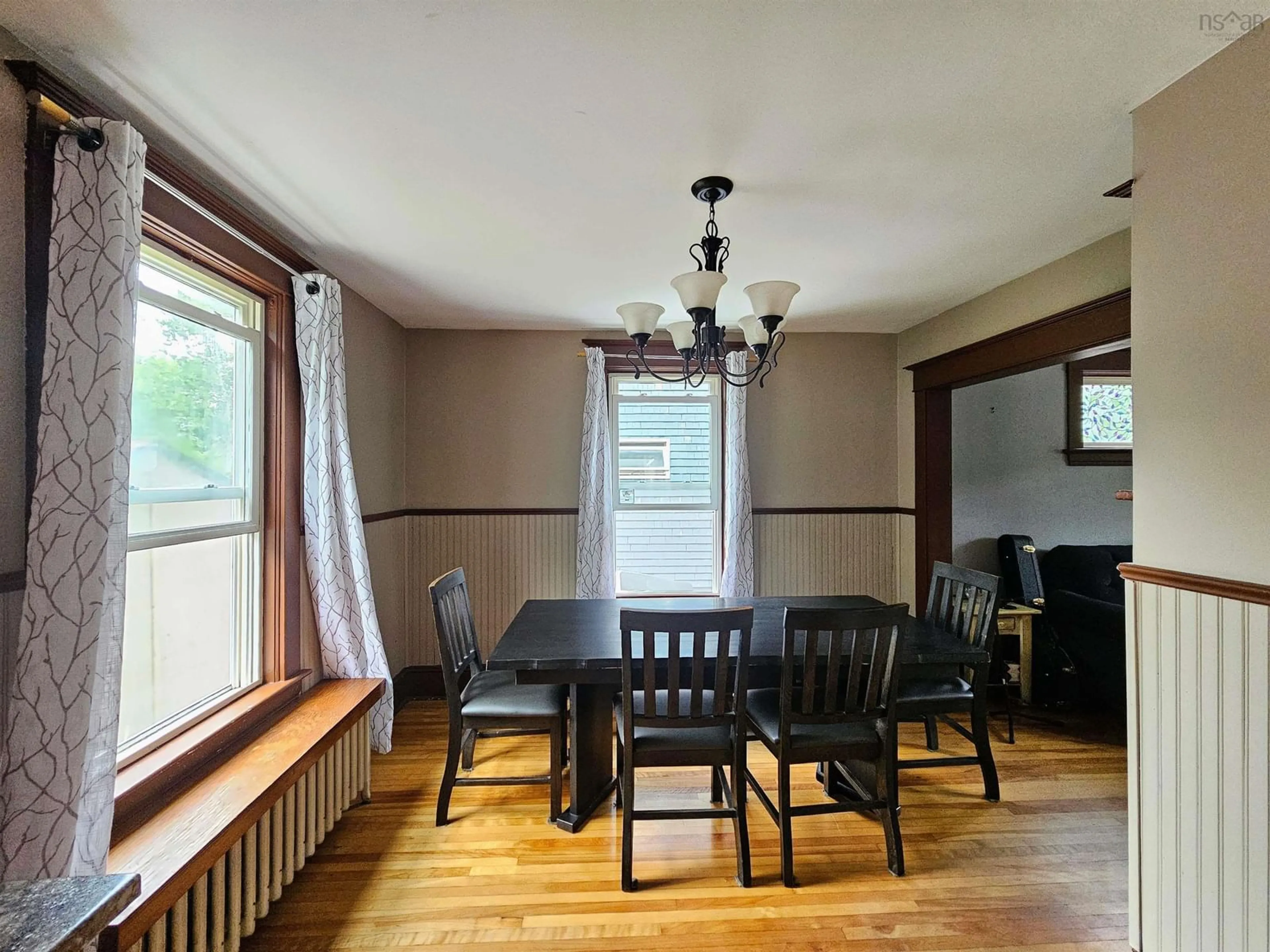 Dining room, wood/laminate floor for 269 Union St, Sydney Nova Scotia B1P 4Y3