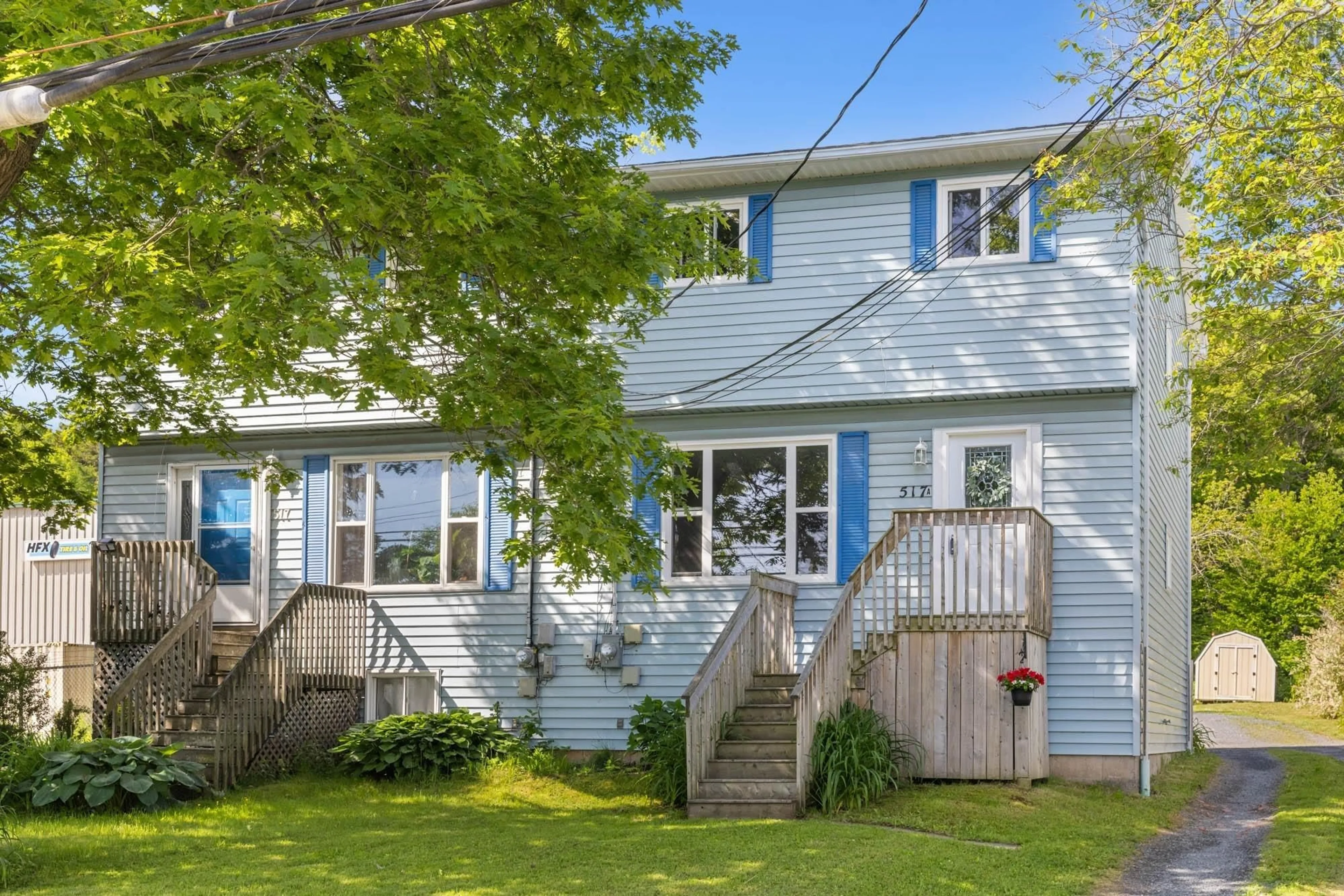 Home with vinyl exterior material, street for 517A Herring Cove Rd, Spryfield Nova Scotia B3R 1X3