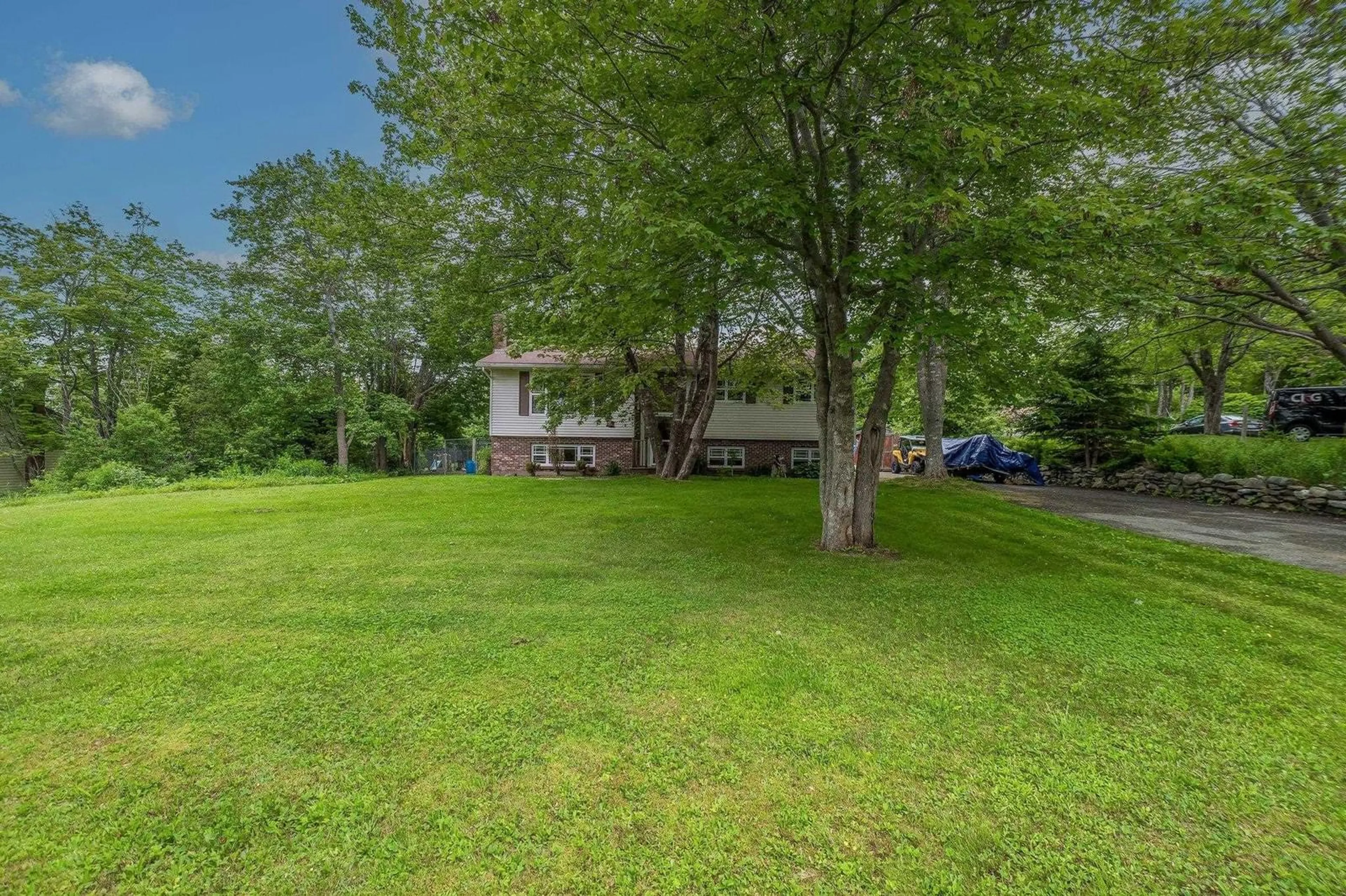A pic from outside/outdoor area/front of a property/back of a property/a pic from drone, water/lake/river/ocean view for 12 Atlantic View Dr, Lawrencetown Nova Scotia B2Z 1R4