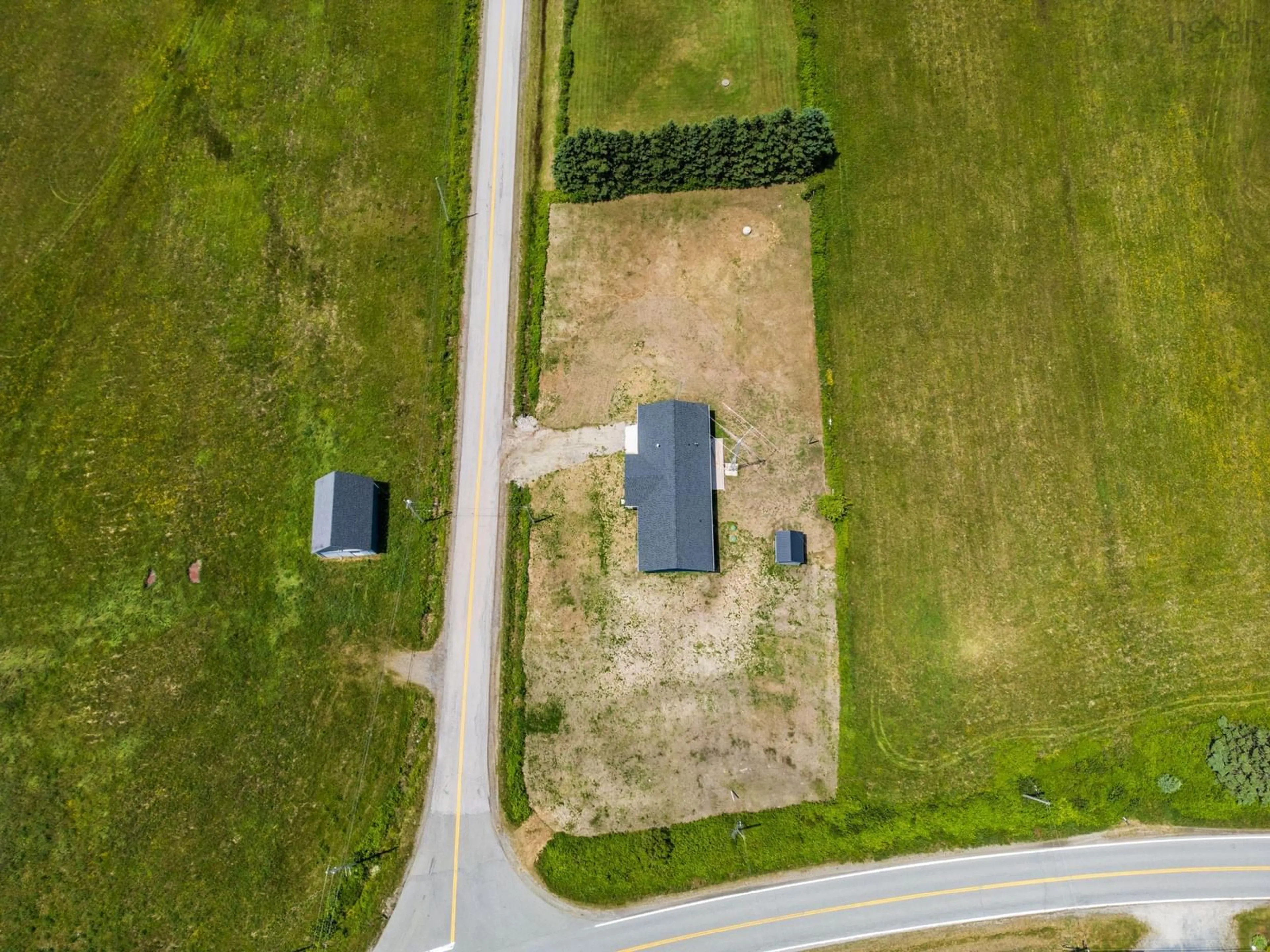 A pic from outside/outdoor area/front of a property/back of a property/a pic from drone, unknown for 12 Bear Cove Rd, St. Alphonse Nova Scotia B0W 2J0