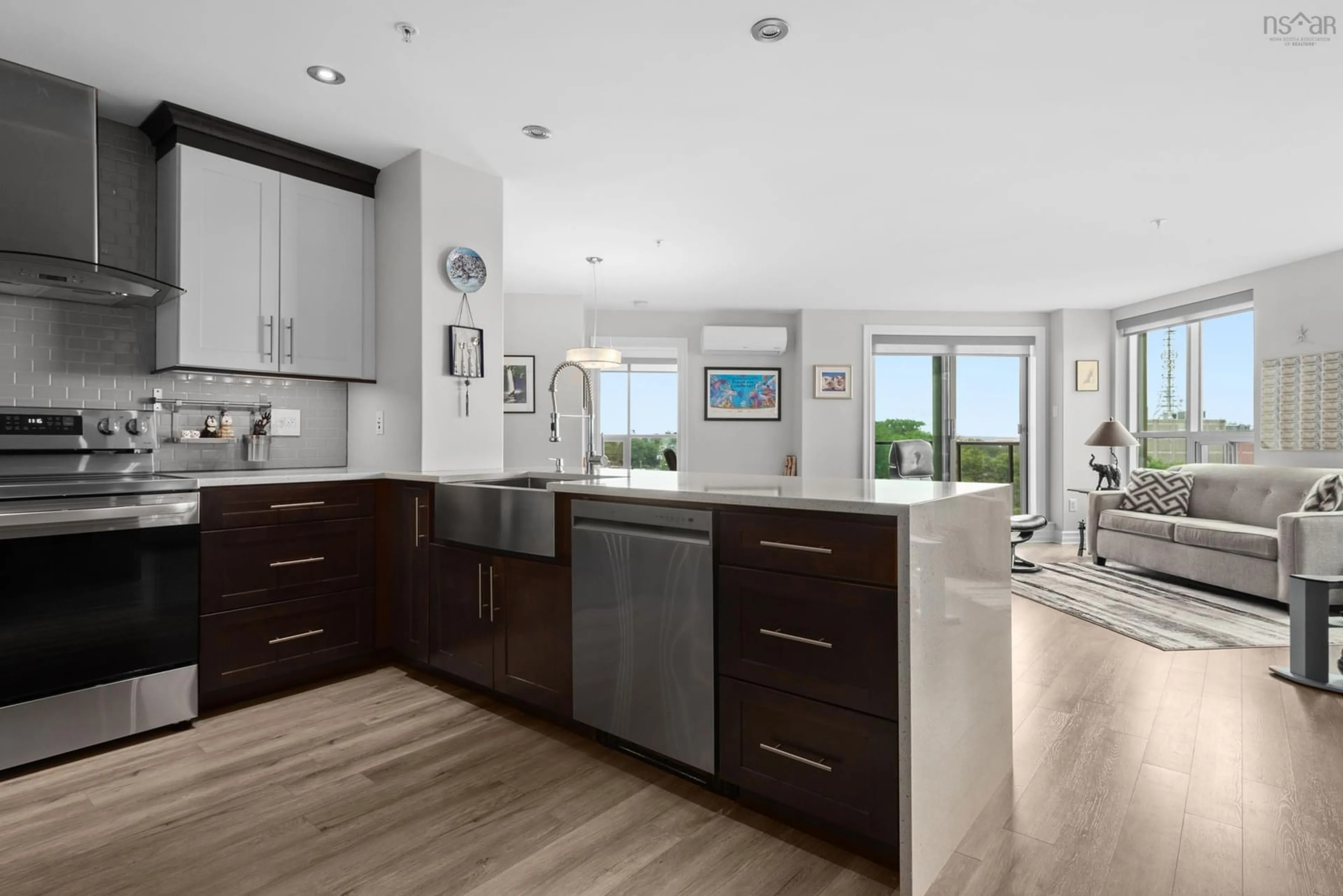 Contemporary kitchen, unknown for 2677 Gladstone St #505, Halifax Nova Scotia B3L 0A3