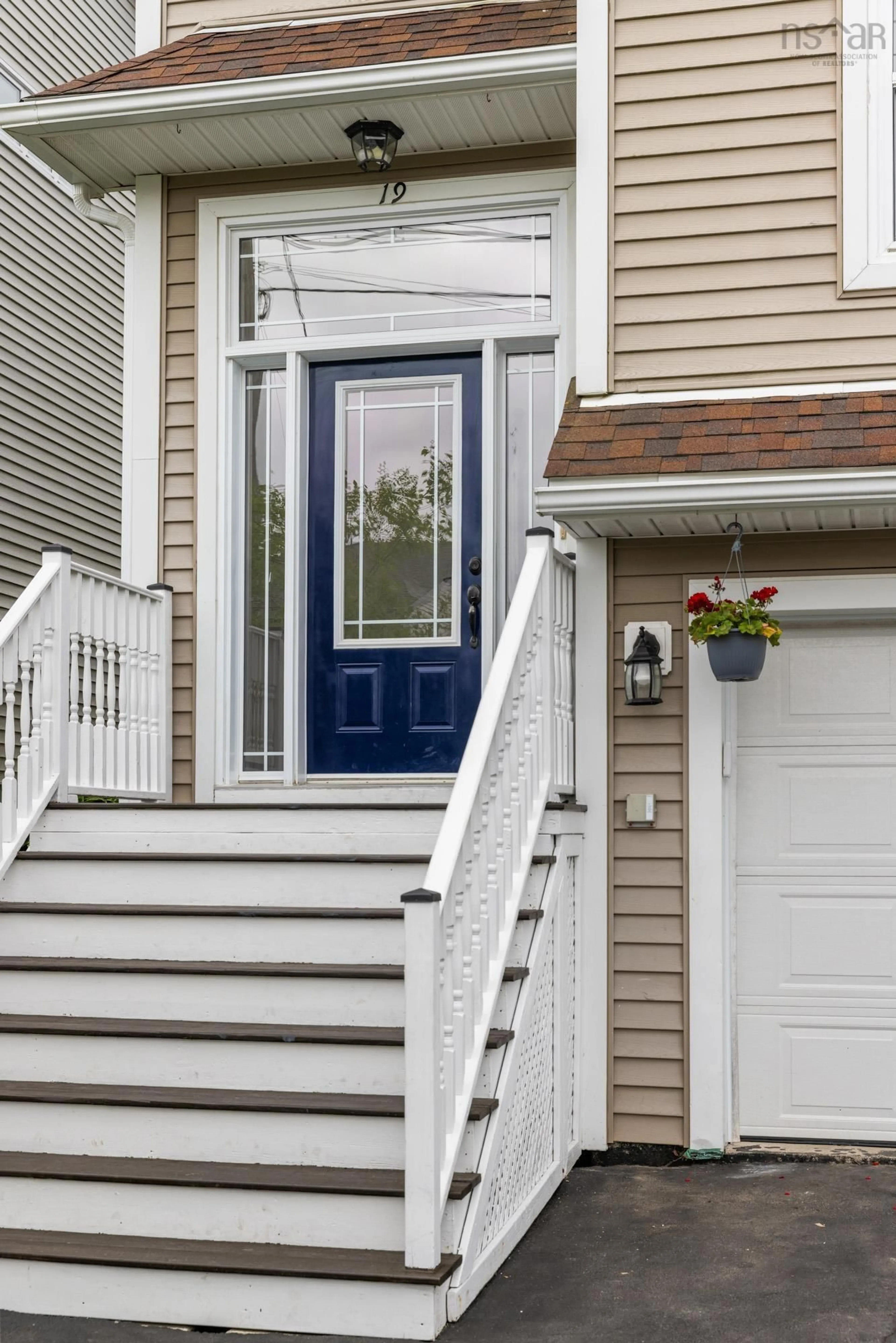 Home with vinyl exterior material, street for 19 Quartz Dr, Halifax Nova Scotia B3P 0E3