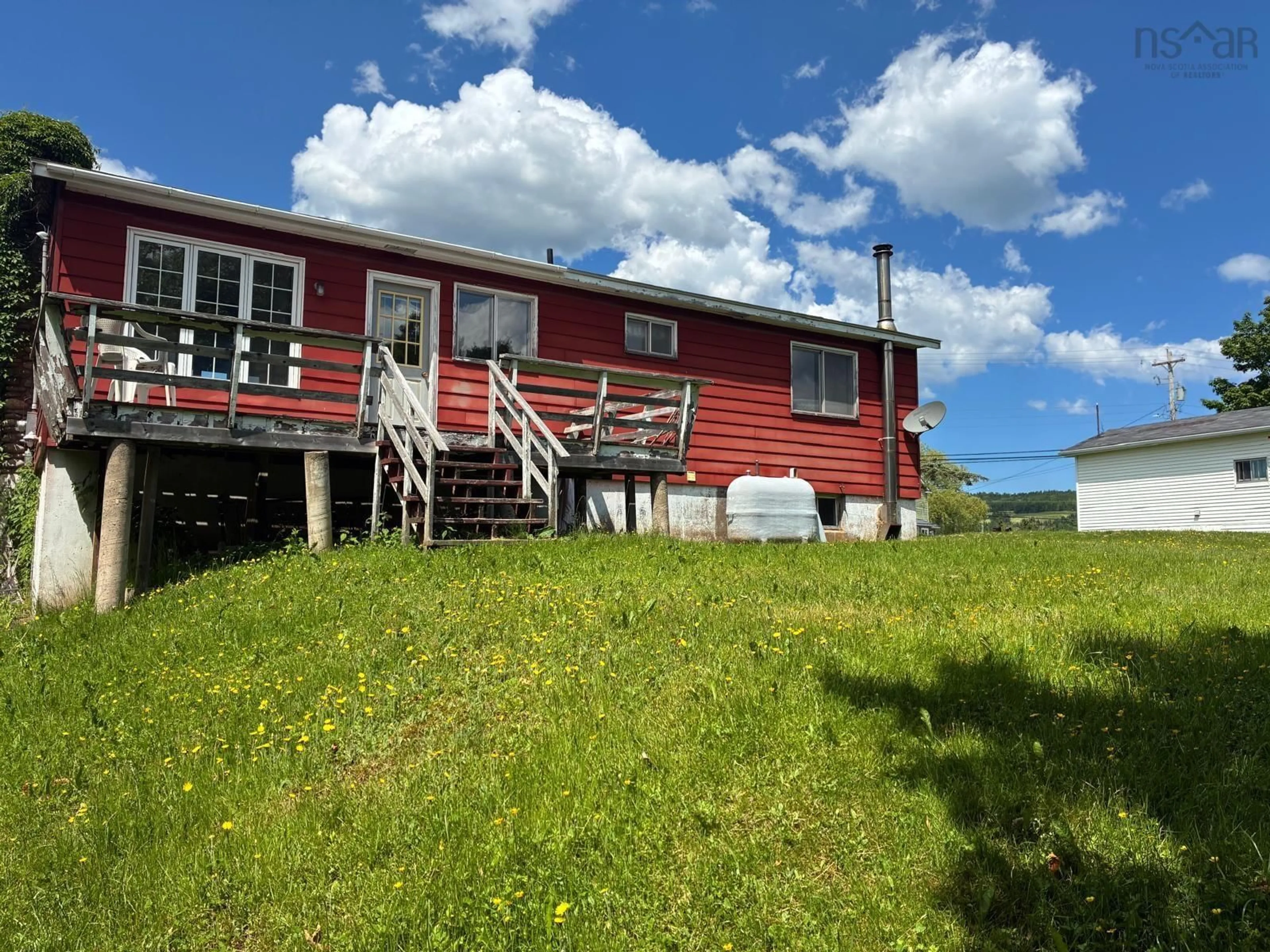 A pic from outside/outdoor area/front of a property/back of a property/a pic from drone, building for 21 Clydesdale Road, Clydesdale Nova Scotia B2G 2K9
