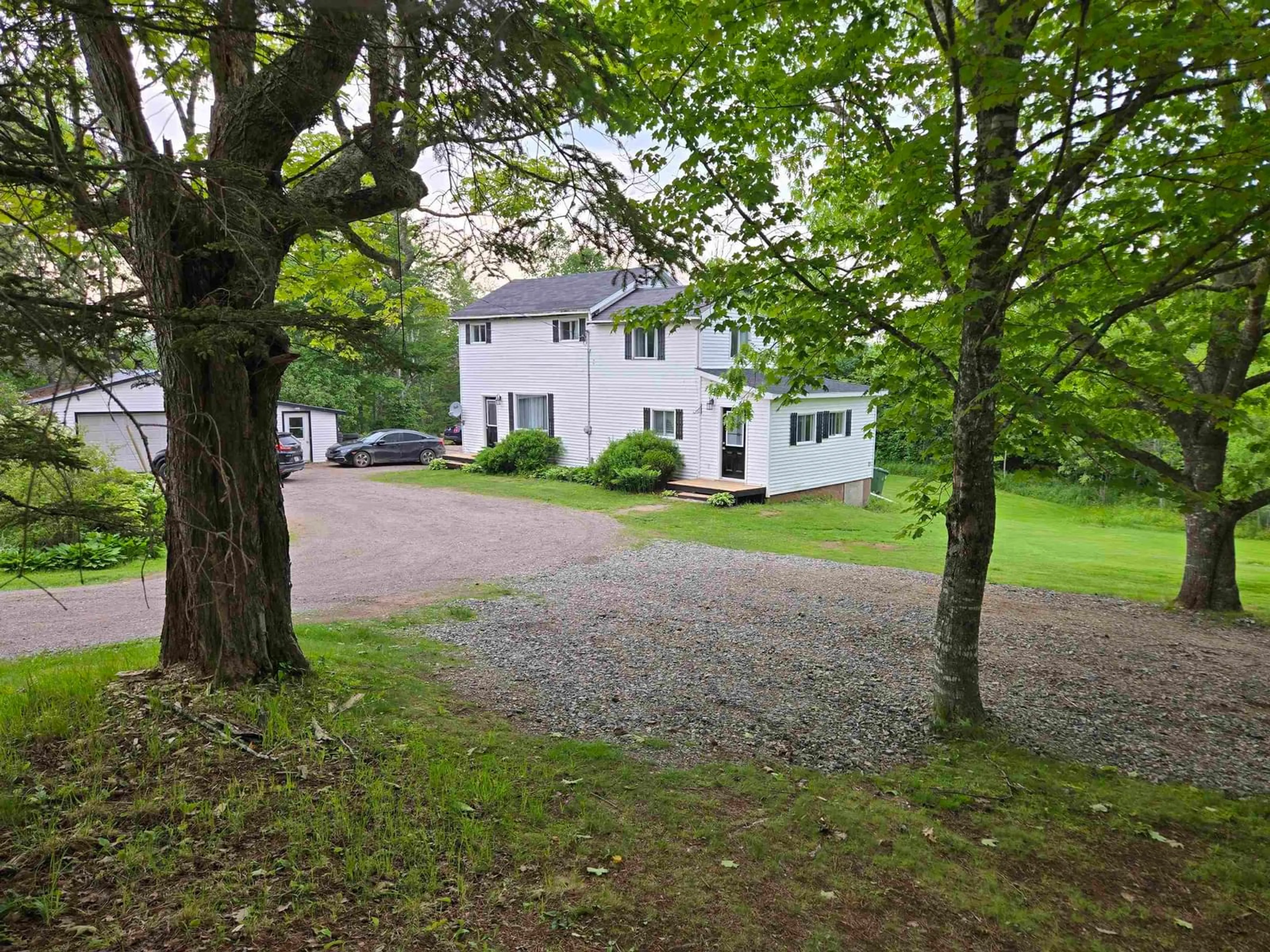 A pic from outside/outdoor area/front of a property/back of a property/a pic from drone, street for 147 Birch Hill Rd, Bass River Nova Scotia B0M 1B0