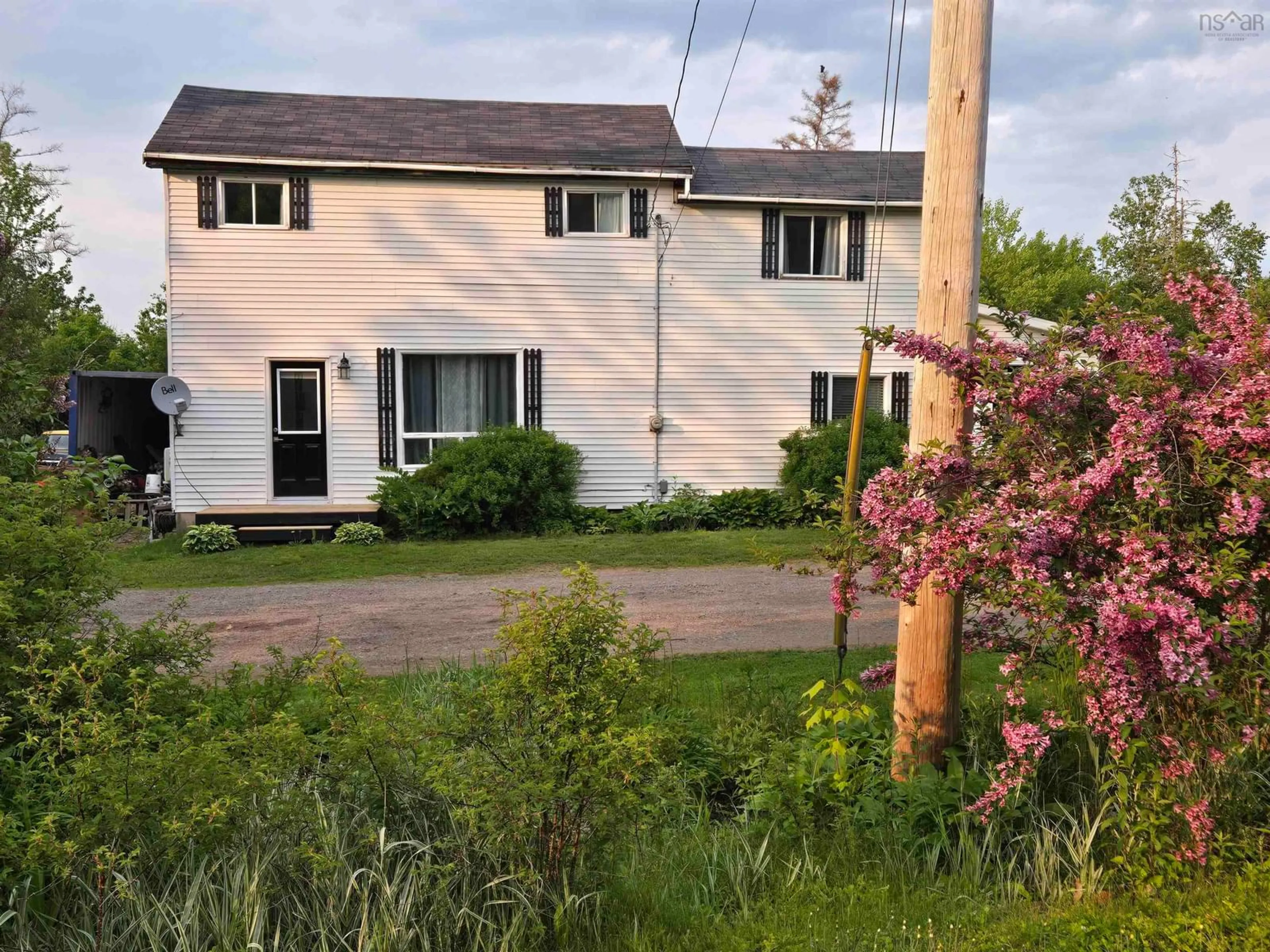 A pic from outside/outdoor area/front of a property/back of a property/a pic from drone, street for 147 Birch Hill Rd, Bass River Nova Scotia B0M 1B0