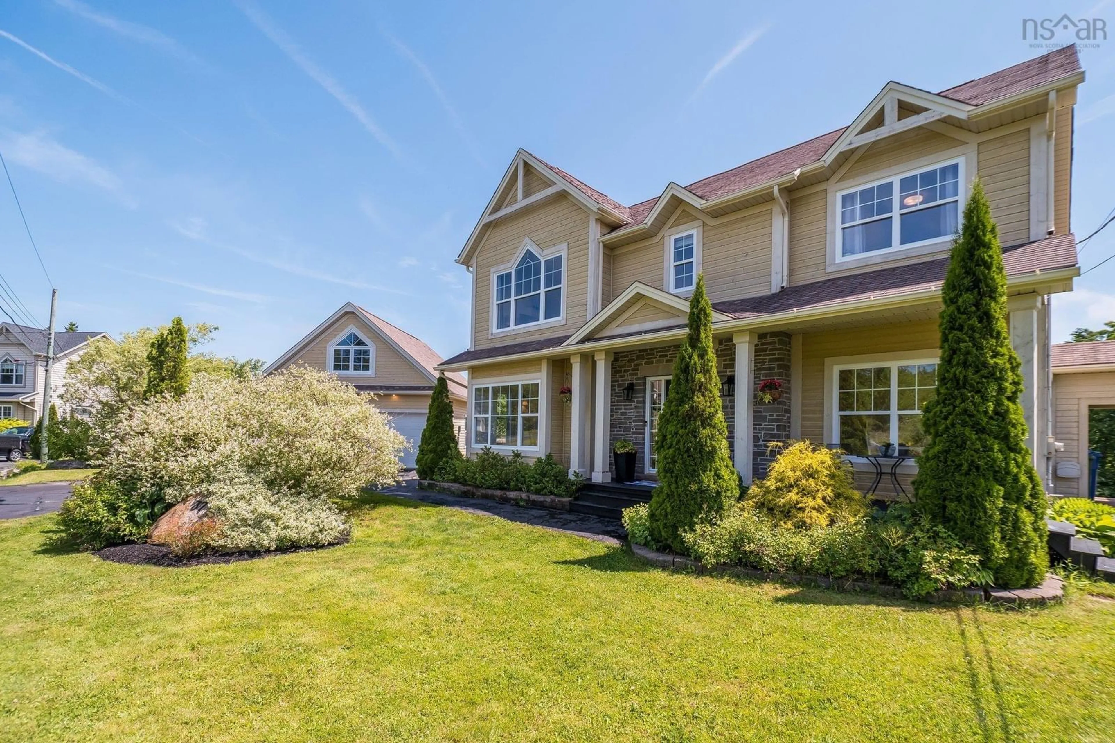 Home with vinyl exterior material, street for 37 Equine Crt, Hammonds Plains Nova Scotia B4B 2B1