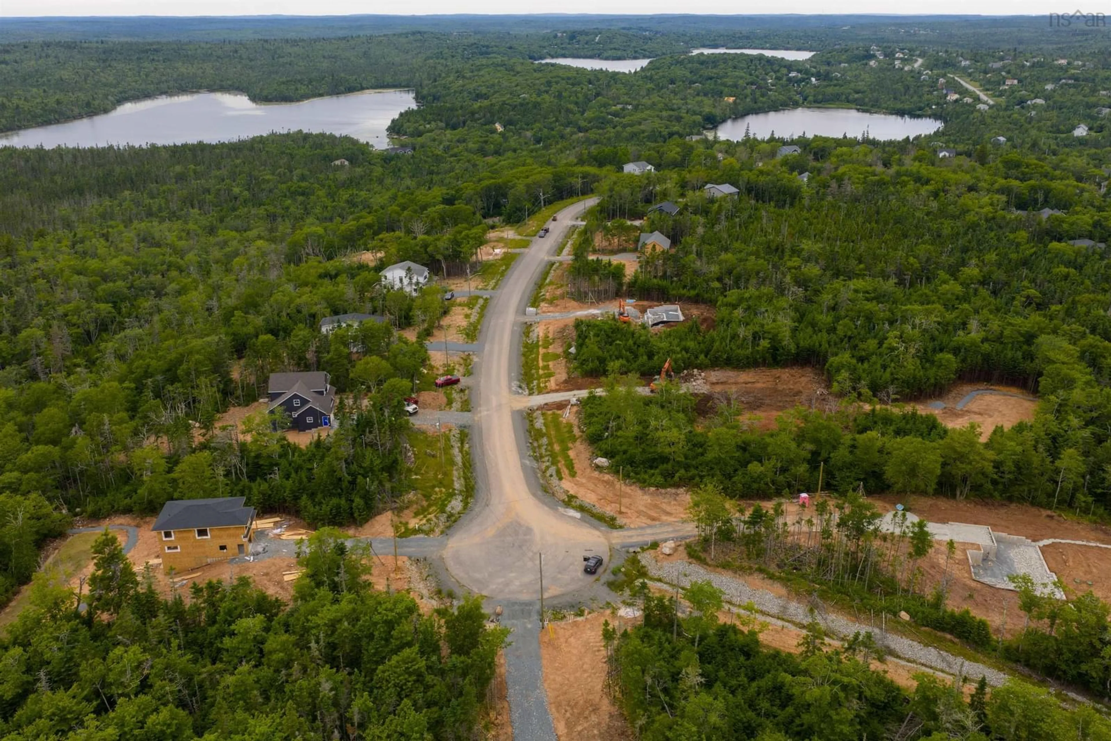 A pic from outside/outdoor area/front of a property/back of a property/a pic from drone, water/lake/river/ocean view for Lot 309 Hideaway Trail, Brookside Nova Scotia B3T 0M2
