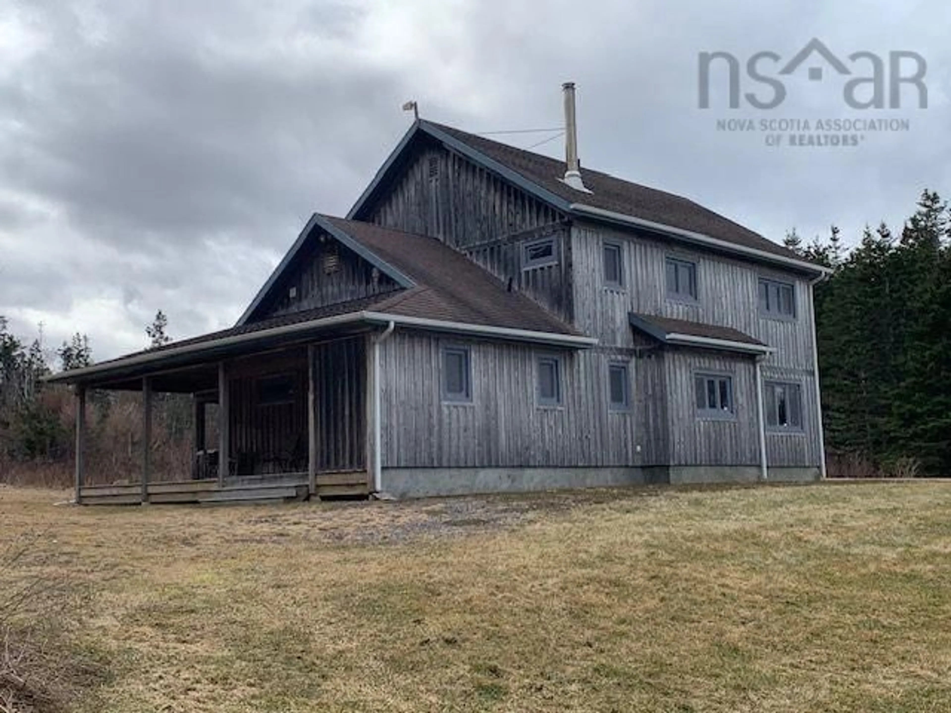 A pic from outside/outdoor area/front of a property/back of a property/a pic from drone, building for 879 Sarsfield Road, Chipman Brook Nova Scotia B0P 1V0