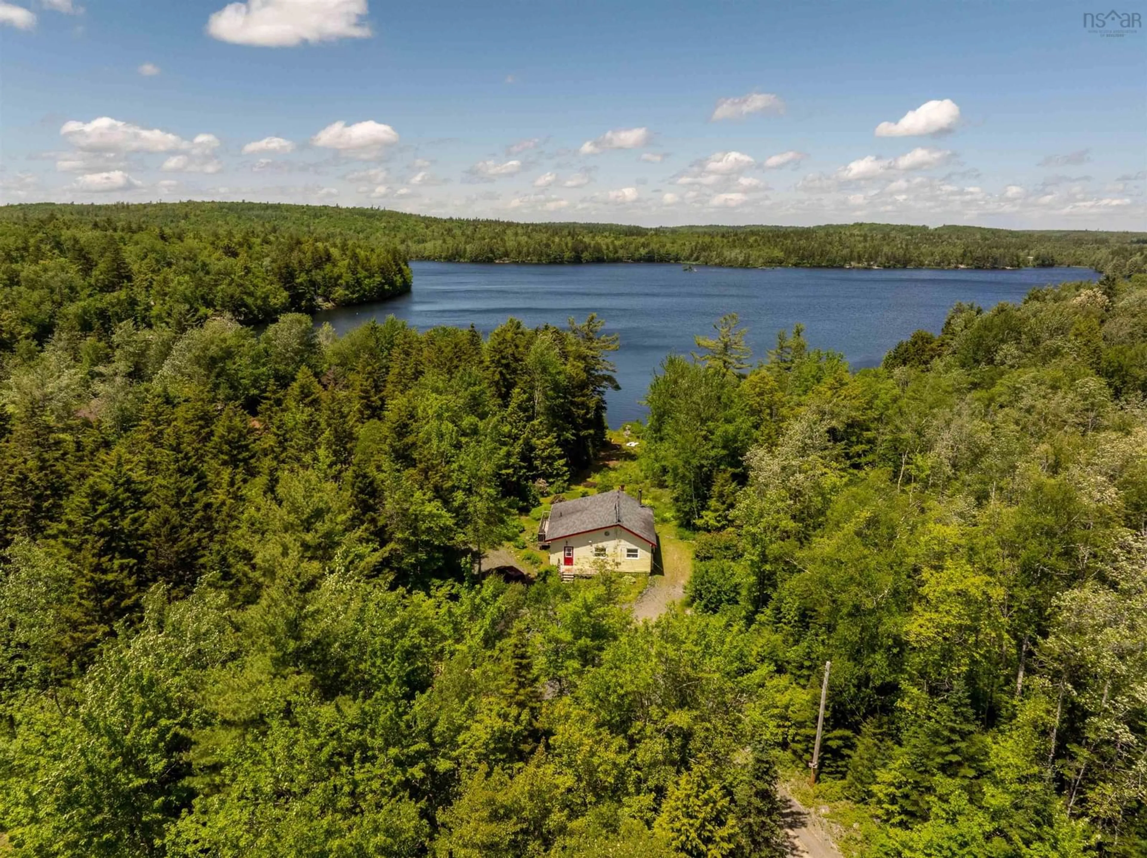 A pic from outside/outdoor area/front of a property/back of a property/a pic from drone, water/lake/river/ocean view for 172 Spruce Dr, Parkdale Nova Scotia B0R 1A0
