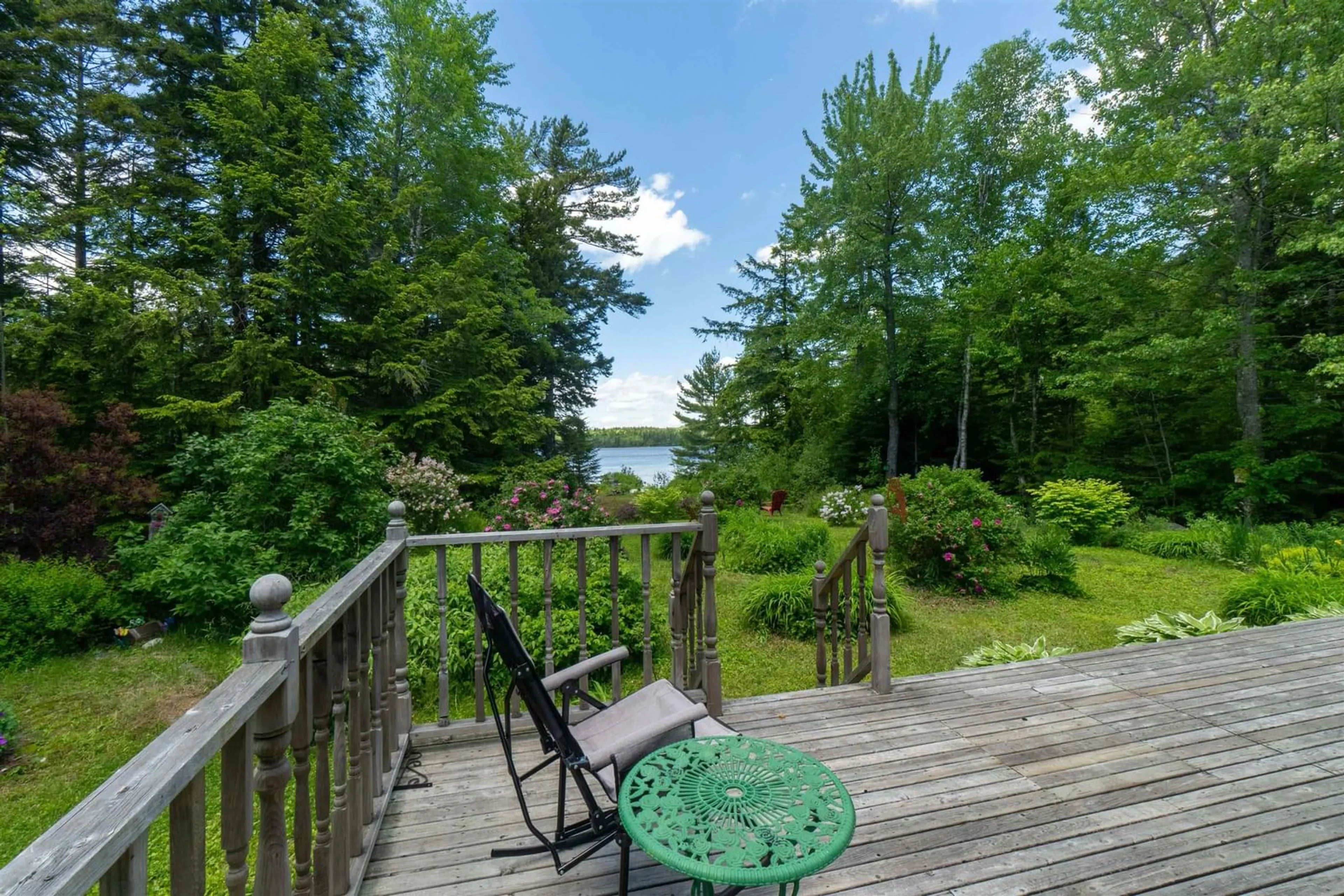 Patio, water/lake/river/ocean view for 172 Spruce Dr, Parkdale Nova Scotia B0R 1A0