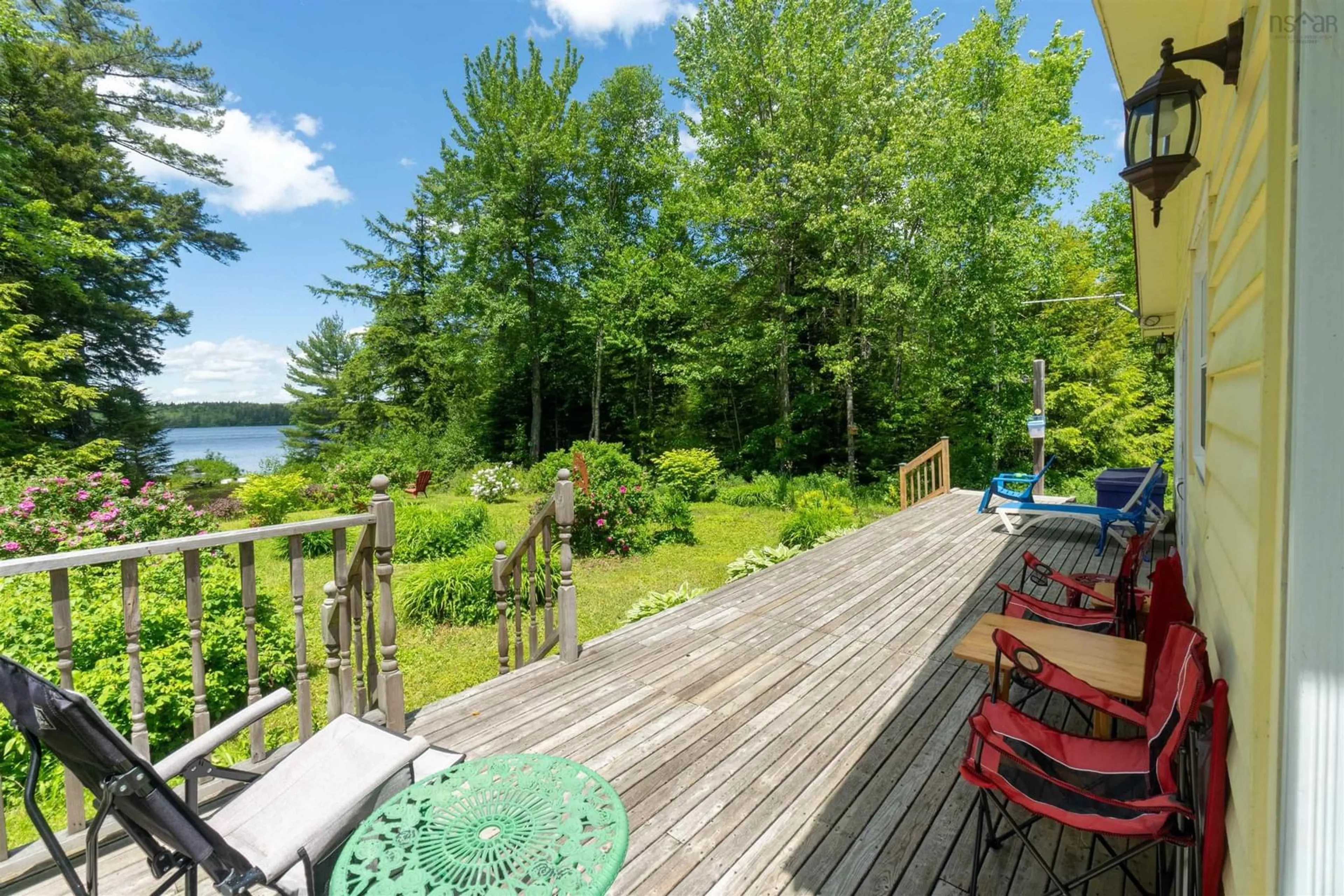 Patio, water/lake/river/ocean view for 172 Spruce Dr, Parkdale Nova Scotia B0R 1A0