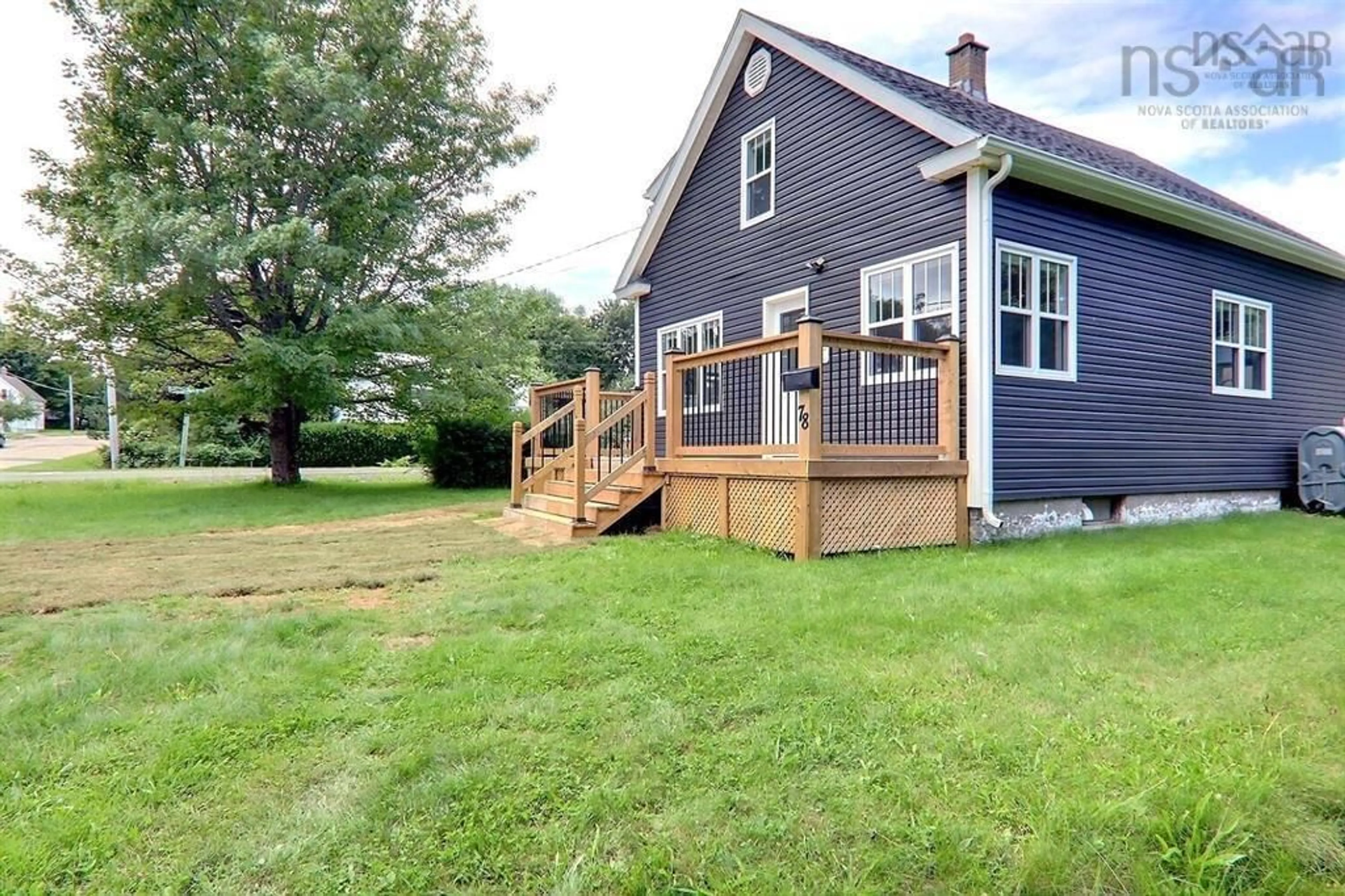 Patio, unknown for 78 Fulton Ave, Westmount Nova Scotia B1R 1J7