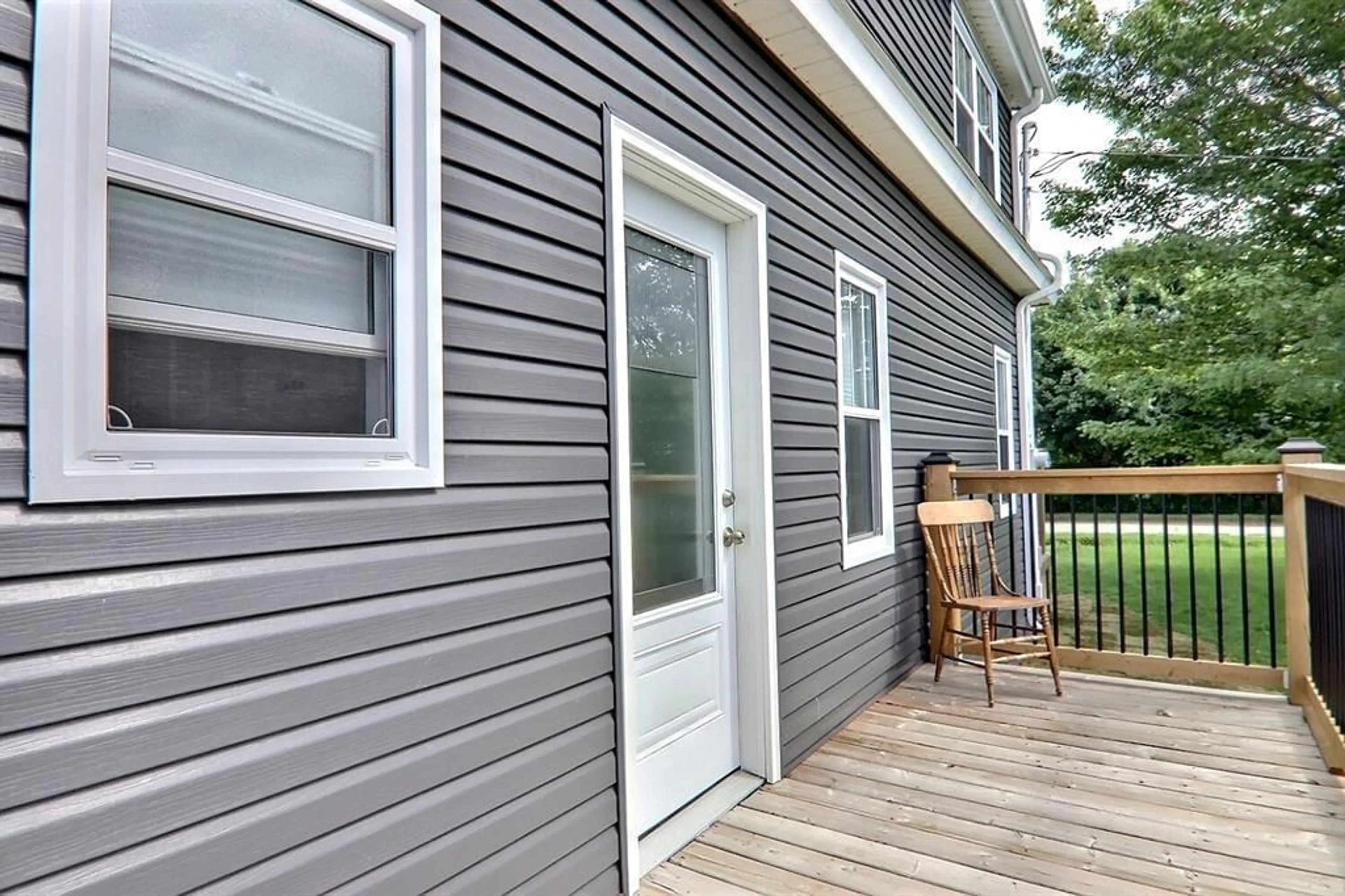 Patio, street for 78 Fulton Ave, Westmount Nova Scotia B1R 1J7