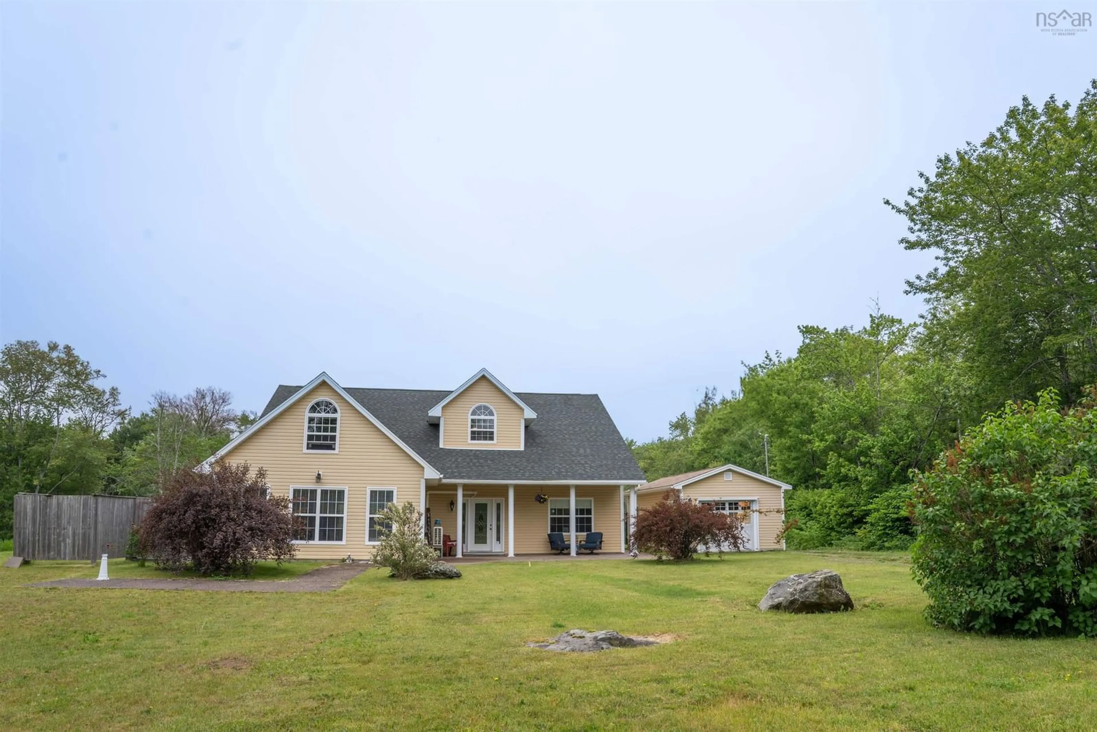 A pic from outside/outdoor area/front of a property/back of a property/a pic from drone, unknown for 26 Mcintyre Lane, Lower Sackville Nova Scotia B4C 0B9