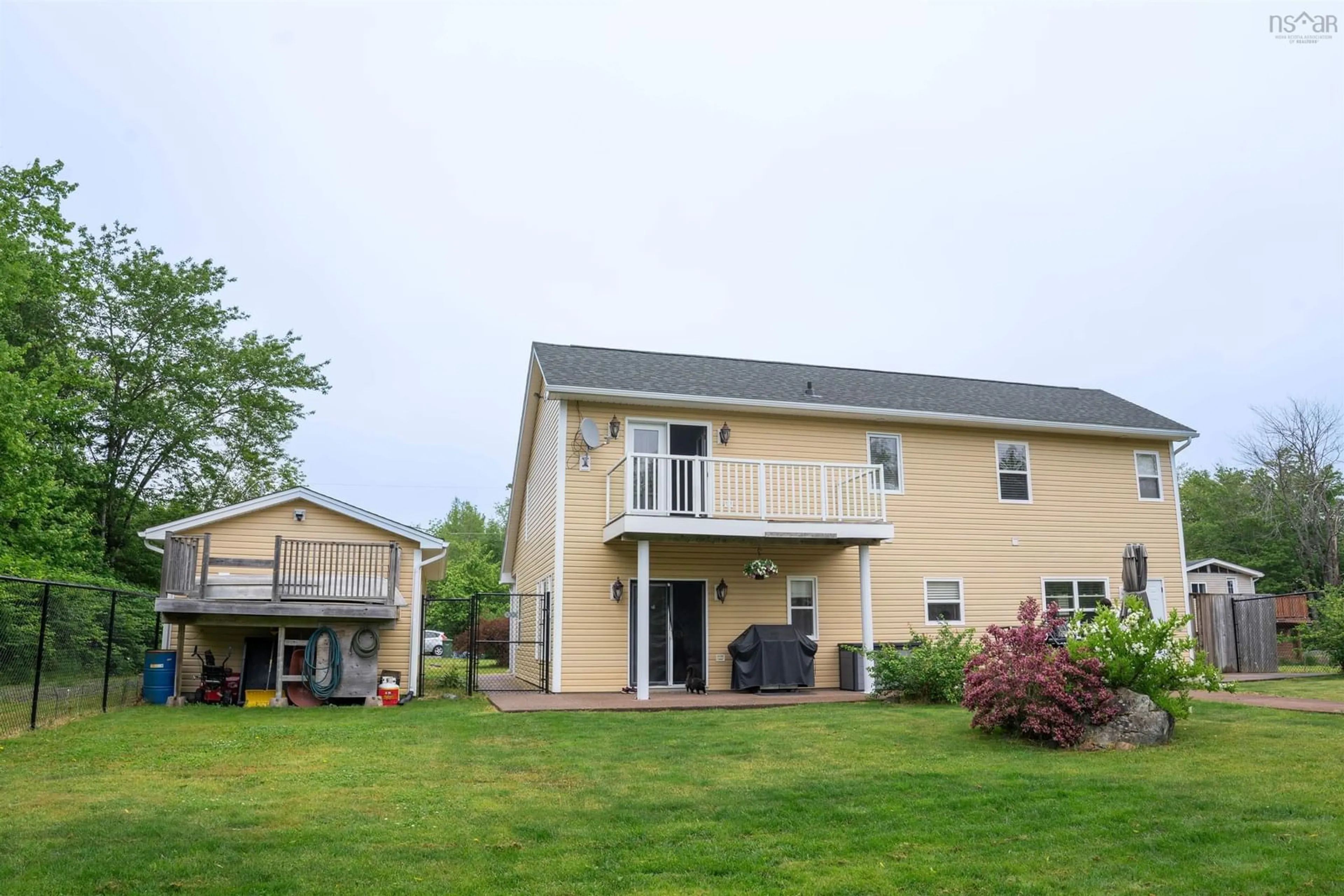 Patio, water/lake/river/ocean view for 26 Mcintyre Lane, Lower Sackville Nova Scotia B4C 0B9