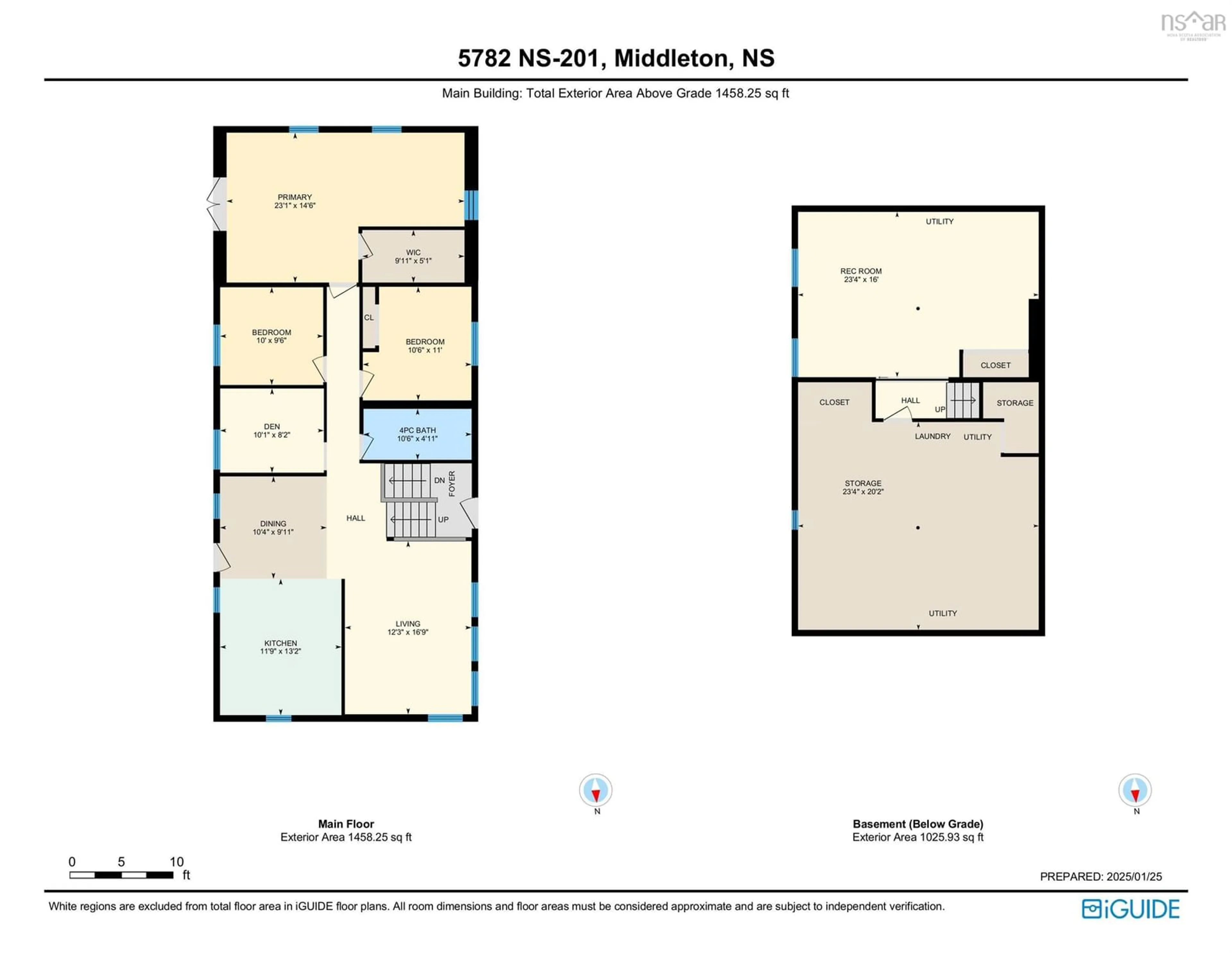 Floor plan for 5782 Highway 201 Hwy, Paradise Nova Scotia B0S 1C0
