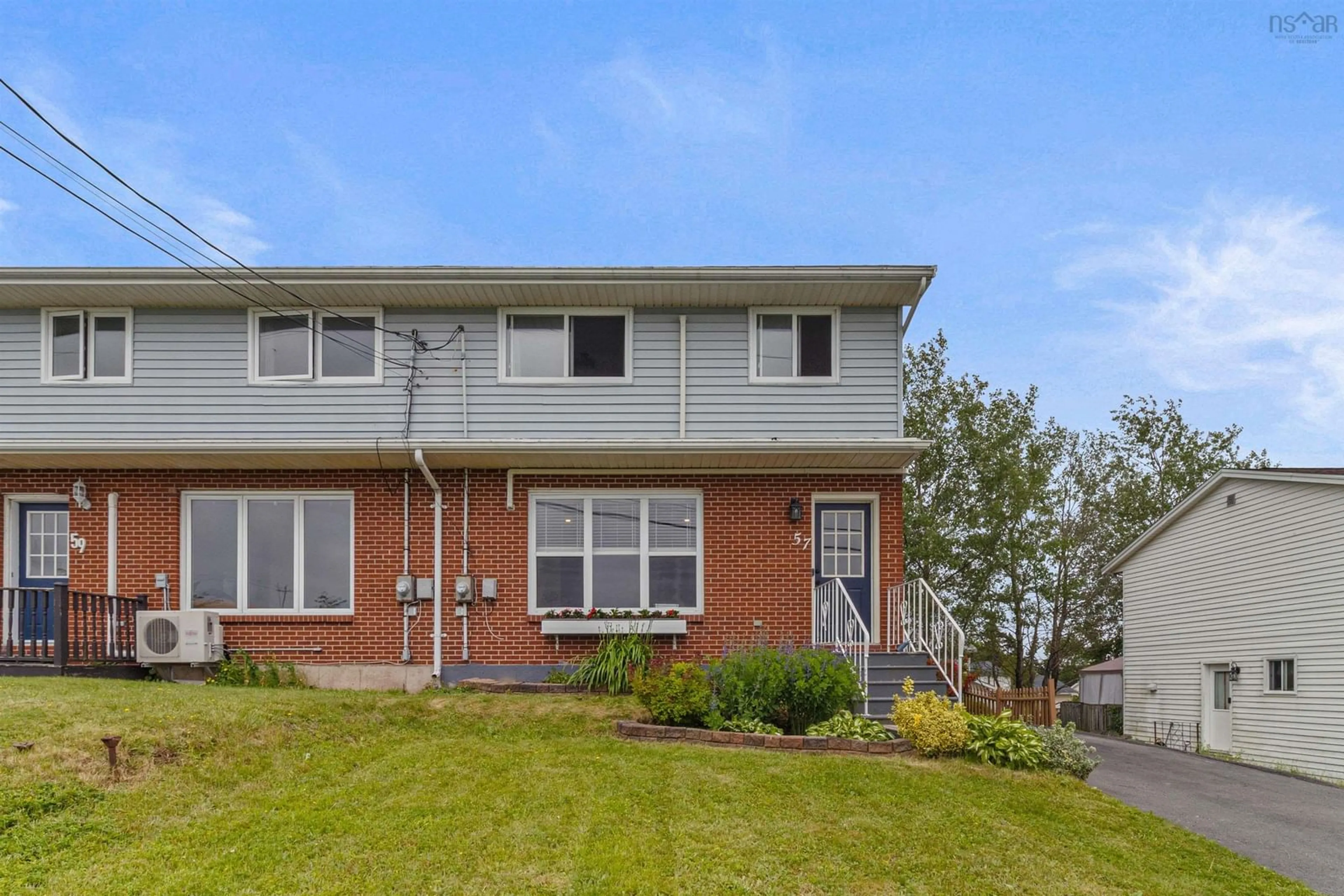 Home with brick exterior material, street for 57 Hines Rd, Eastern Passage Nova Scotia B3G 1M7
