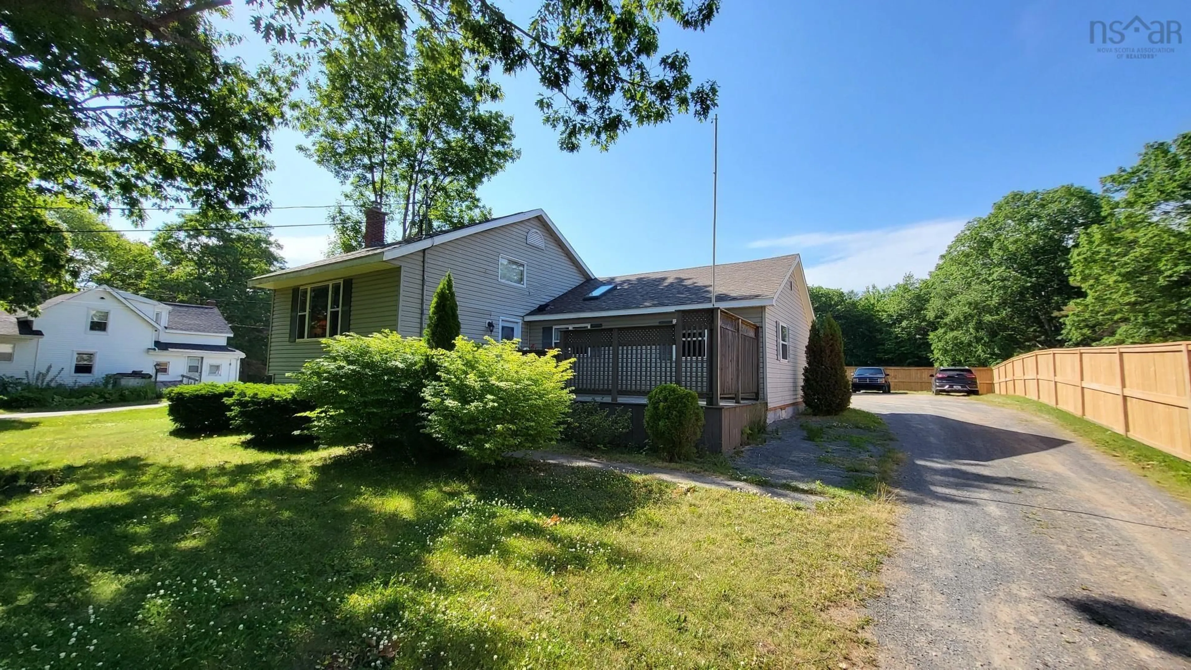 A pic from outside/outdoor area/front of a property/back of a property/a pic from drone, unknown for 1165 Lanzy Road, North Kentville Nova Scotia B4N 2V1