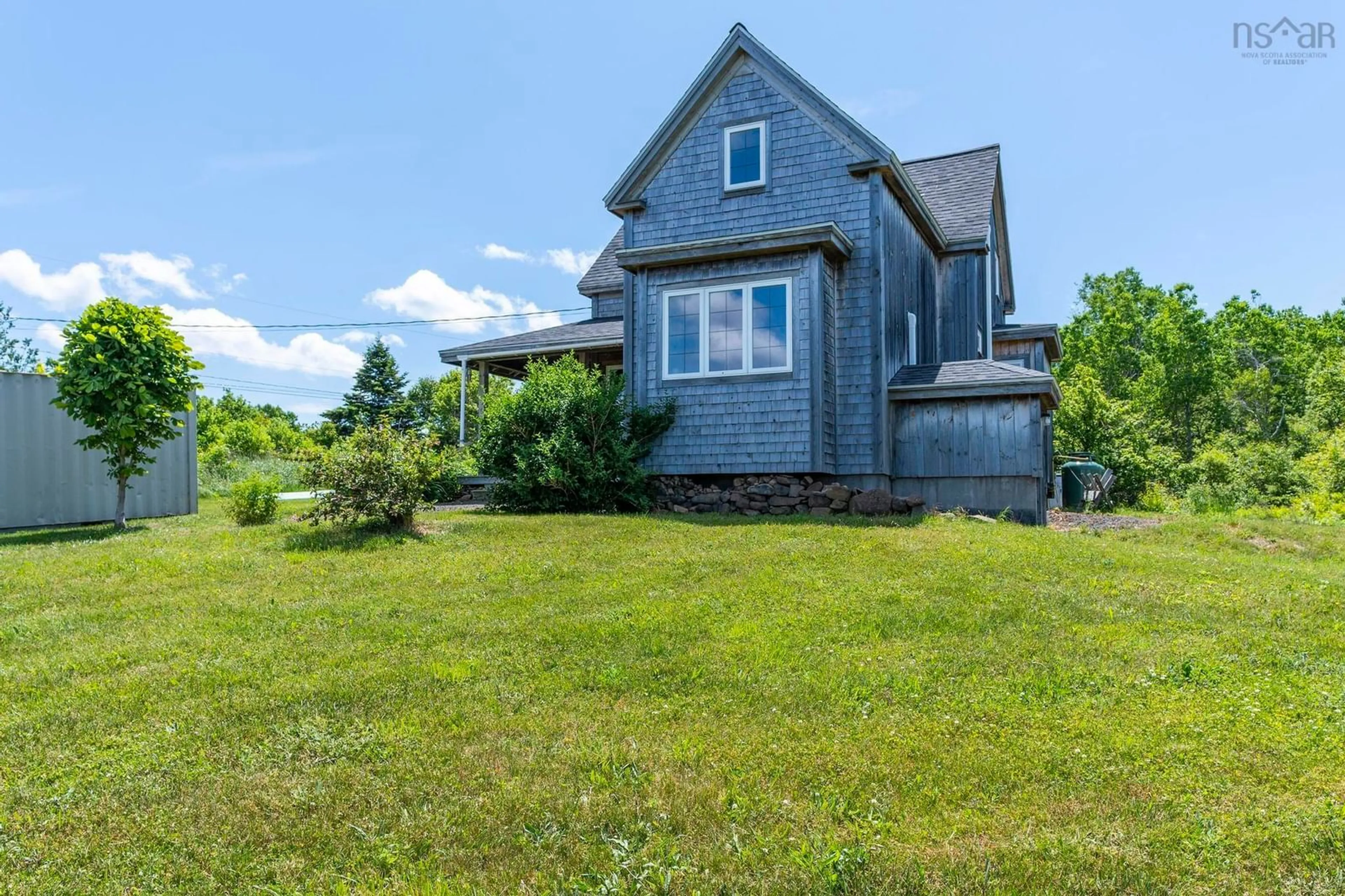 A pic from outside/outdoor area/front of a property/back of a property/a pic from drone, unknown for 545 Brinton Road, Port Lorne Nova Scotia B0S 1R0