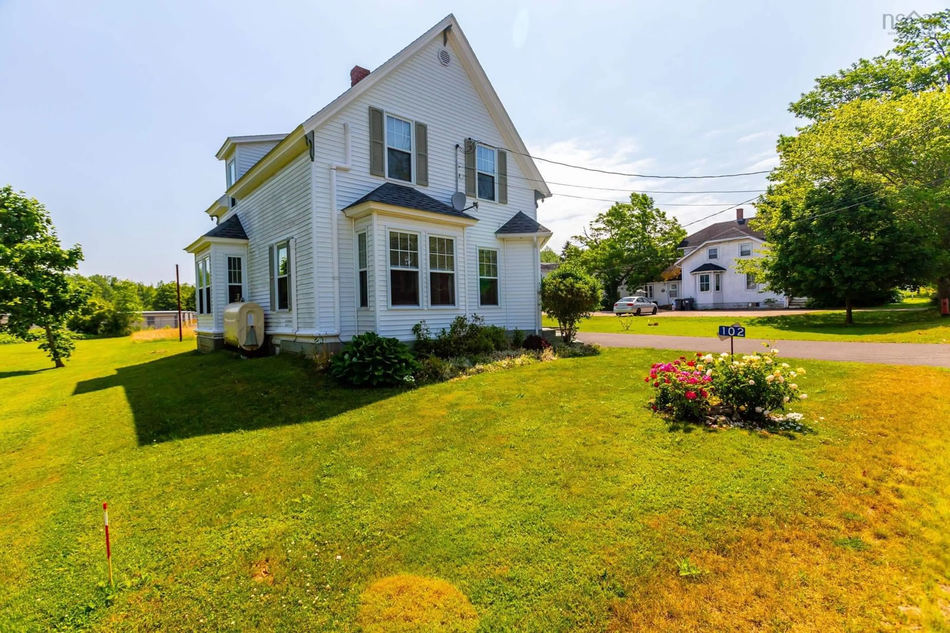 A pic from outside/outdoor area/front of a property/back of a property/a pic from drone, unknown for 102 Lawrencetown Lane, Lawrencetown Nova Scotia B0S 1M0