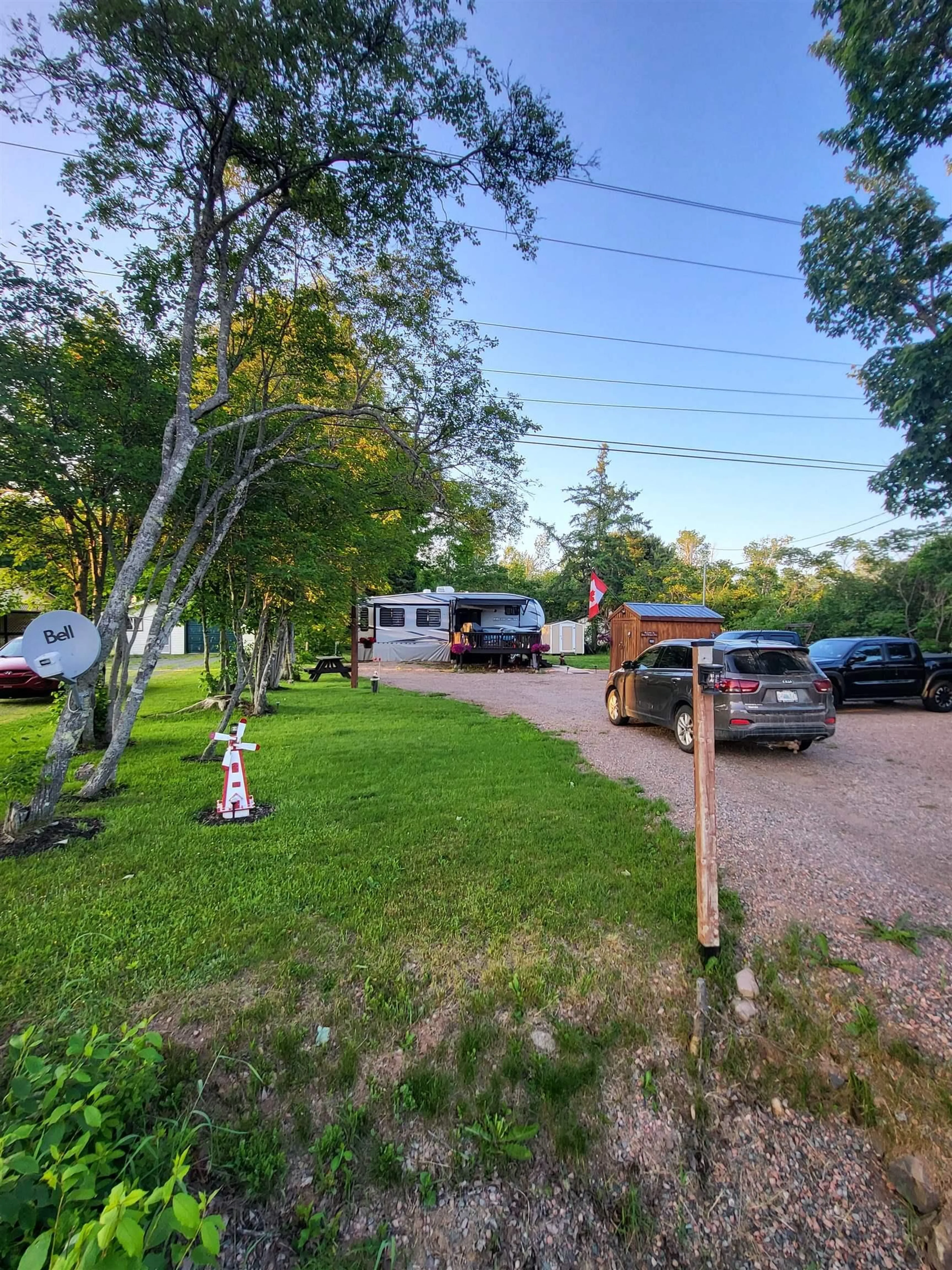 A pic from outside/outdoor area/front of a property/back of a property/a pic from drone, street for 6999 Highway 2, Portapique Nova Scotia B0M 1B0