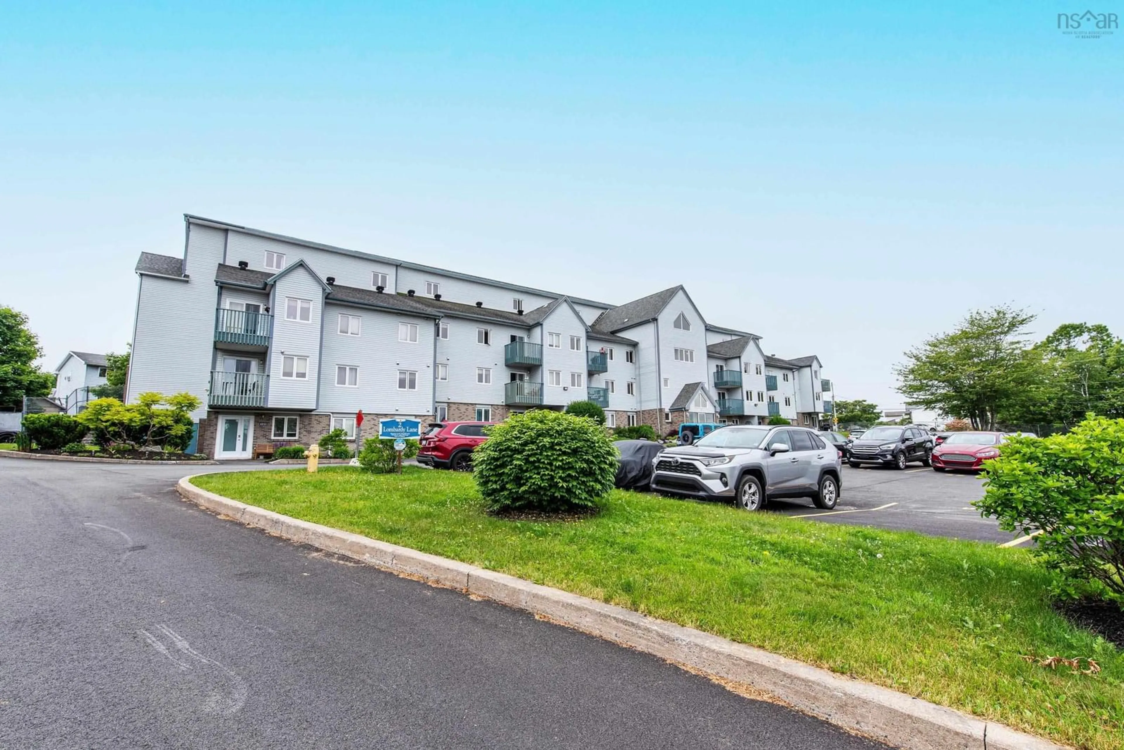 A pic from outside/outdoor area/front of a property/back of a property/a pic from drone, unknown for 2 Lombardy Lane #411, Dartmouth Nova Scotia B2X 3E4