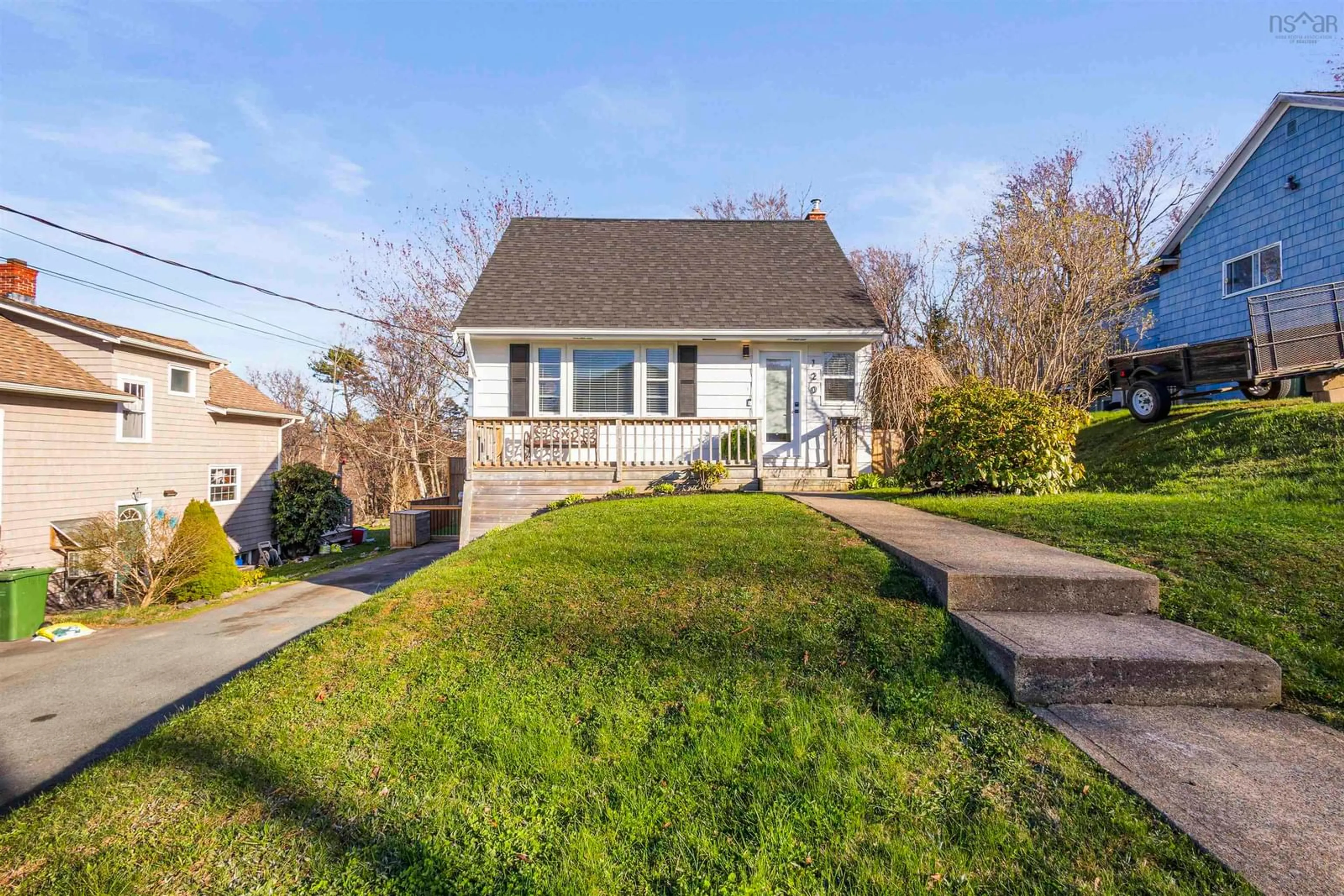 A pic from outside/outdoor area/front of a property/back of a property/a pic from drone, street for 120 Melody Dr, Rockingham Nova Scotia B3M 1P7