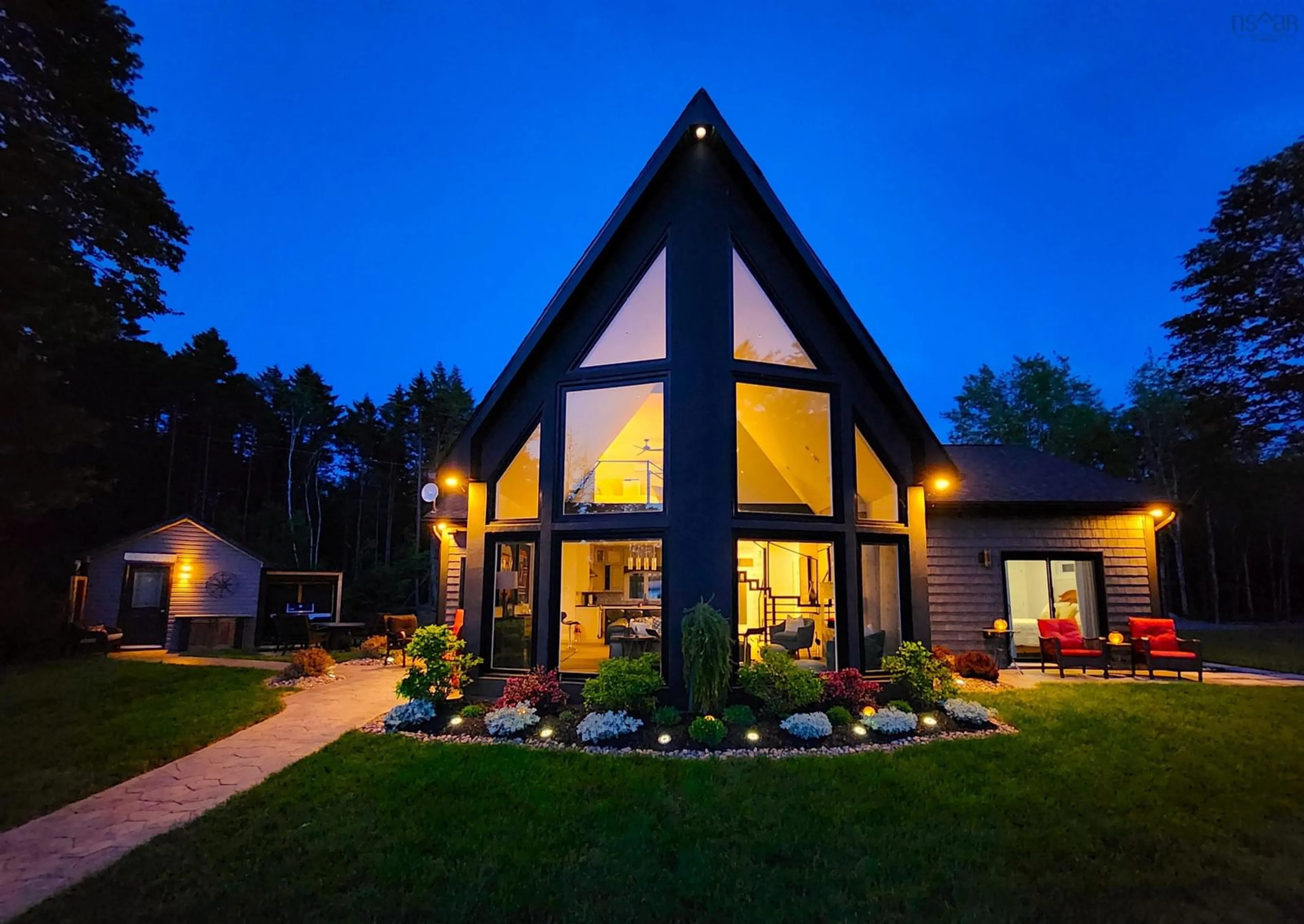 Home with brick exterior material, mountain view for 230 Joudrey Lane, Sweetland Nova Scotia B0J 1E0