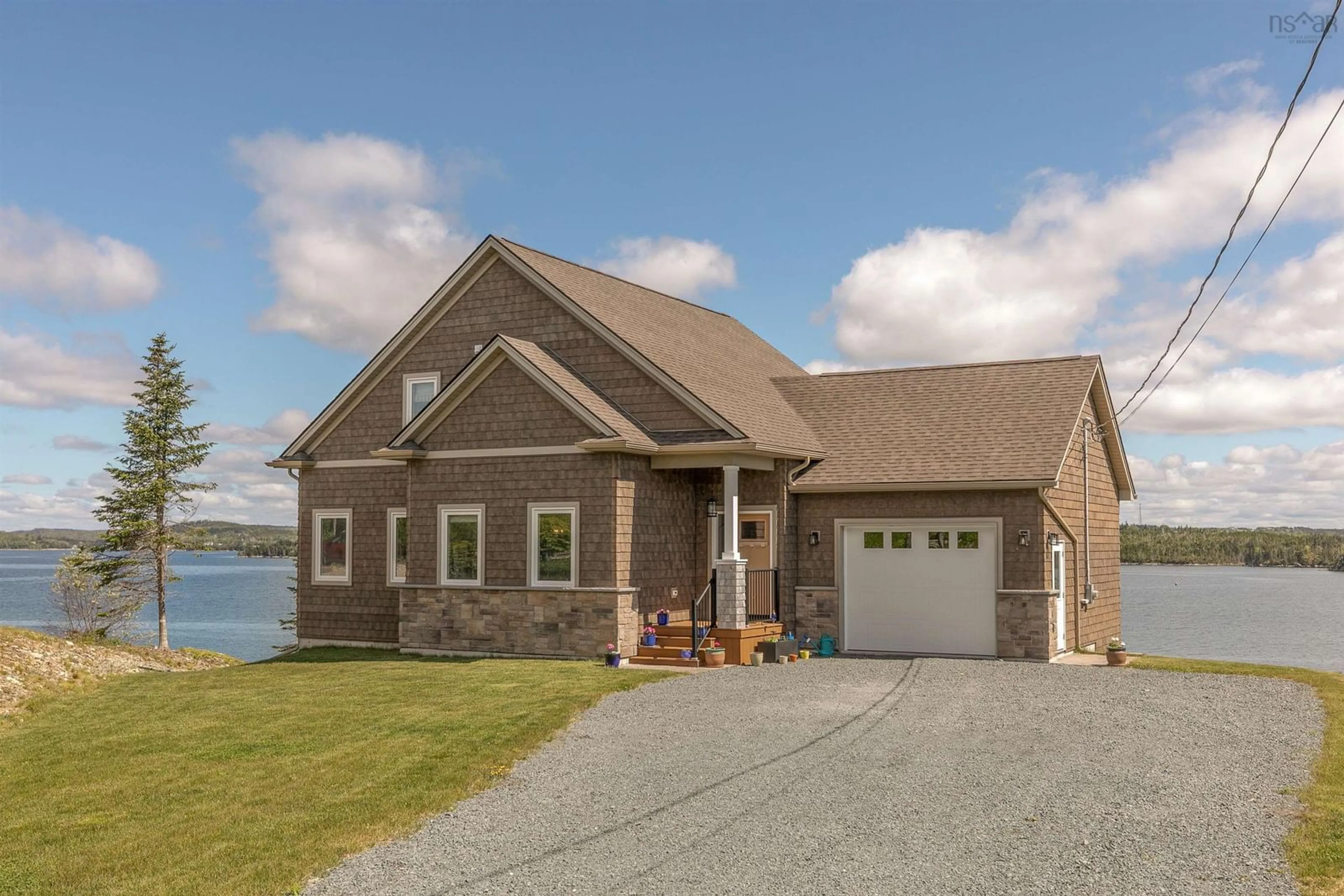 Home with brick exterior material, water/lake/river/ocean view for 282 Quinlan Dr, Head Of Jeddore Nova Scotia B0J 1P0