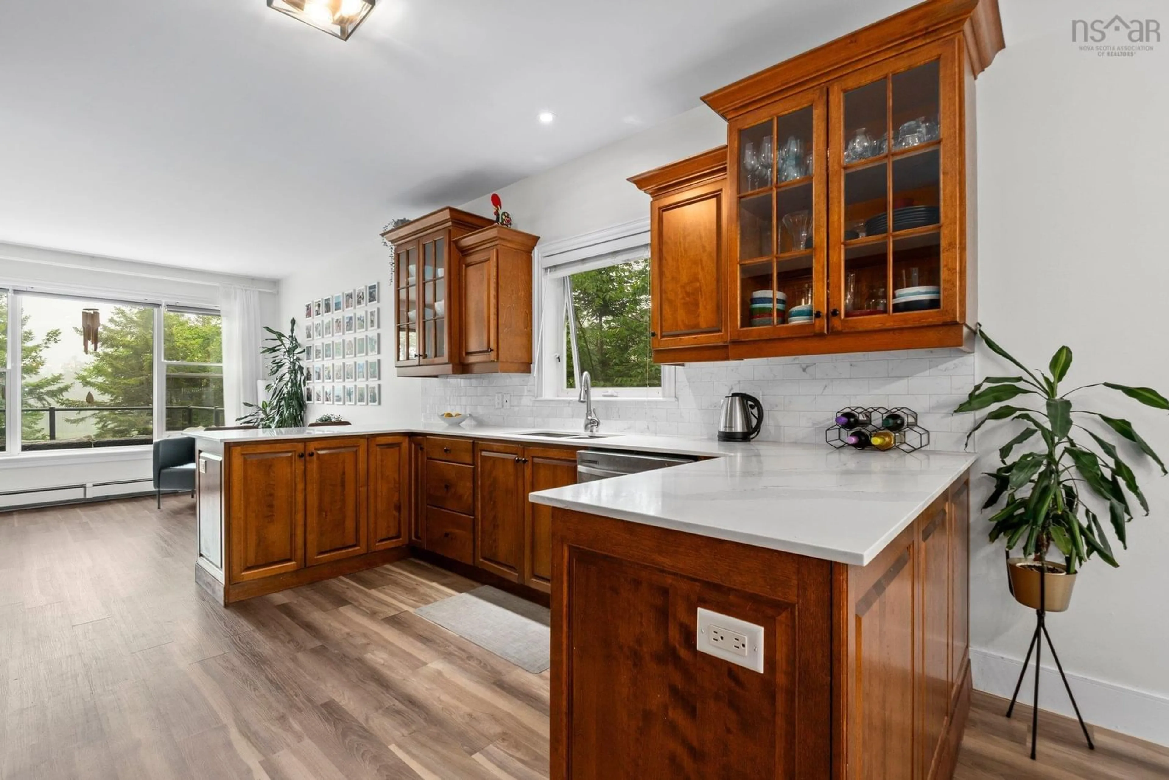 Open concept kitchen, ceramic/tile floor for 22 Oxer Close, Hammonds Plains Nova Scotia B4B 2B8