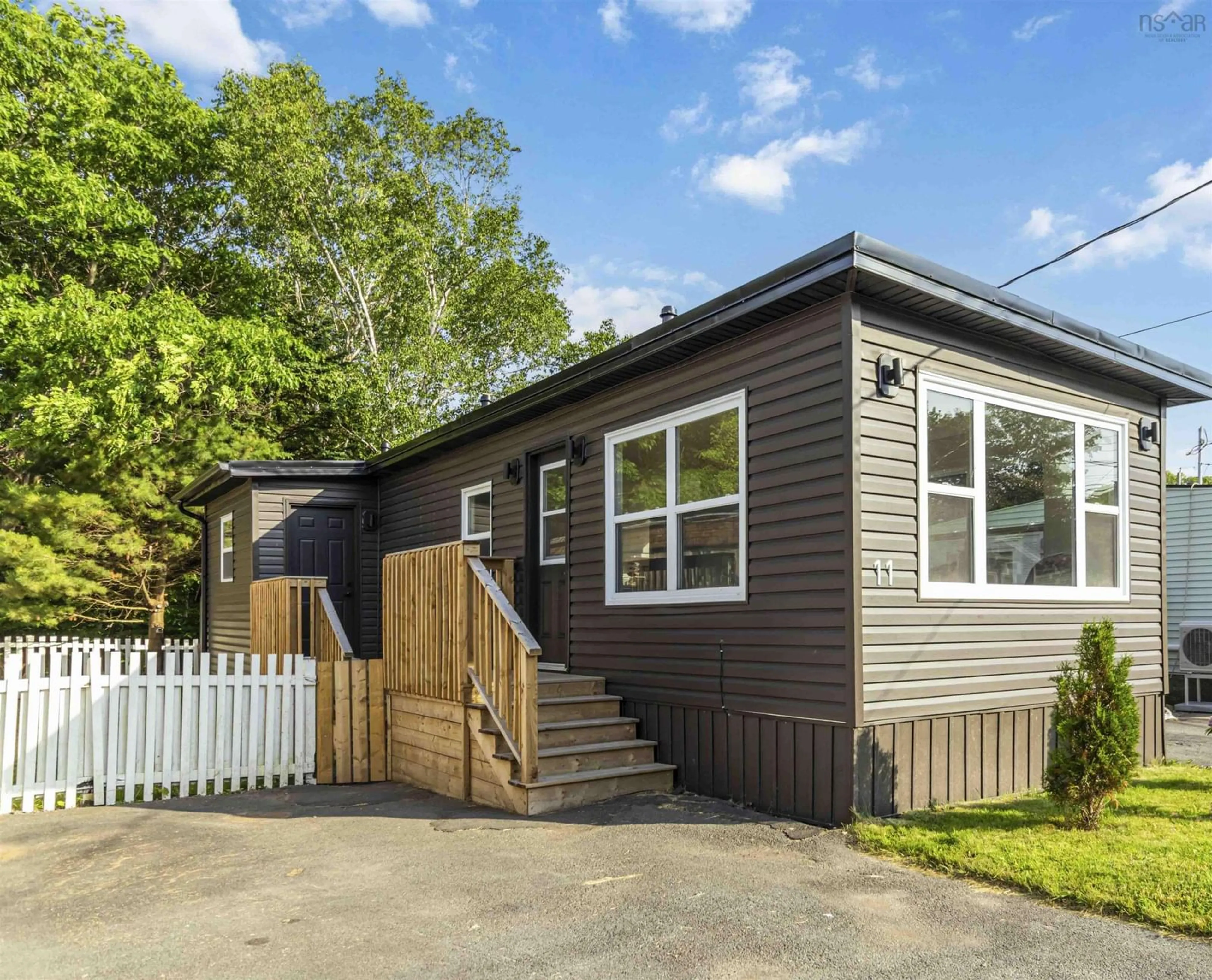 Home with vinyl exterior material, street for 11 Bridget Ave, Halifax Nova Scotia B3R 1H8