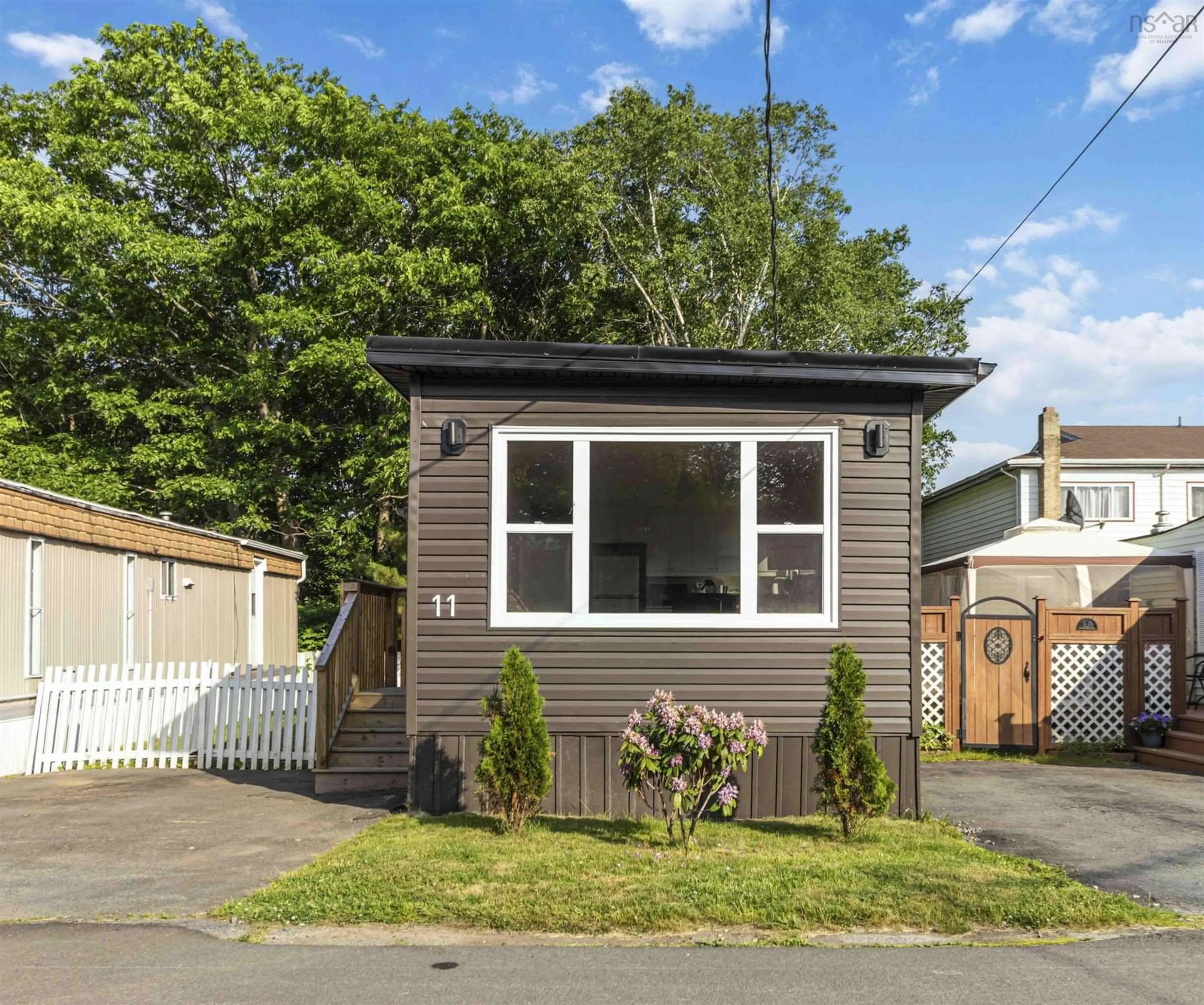 Home with vinyl exterior material, street for 11 Bridget Ave, Halifax Nova Scotia B3R 1H8