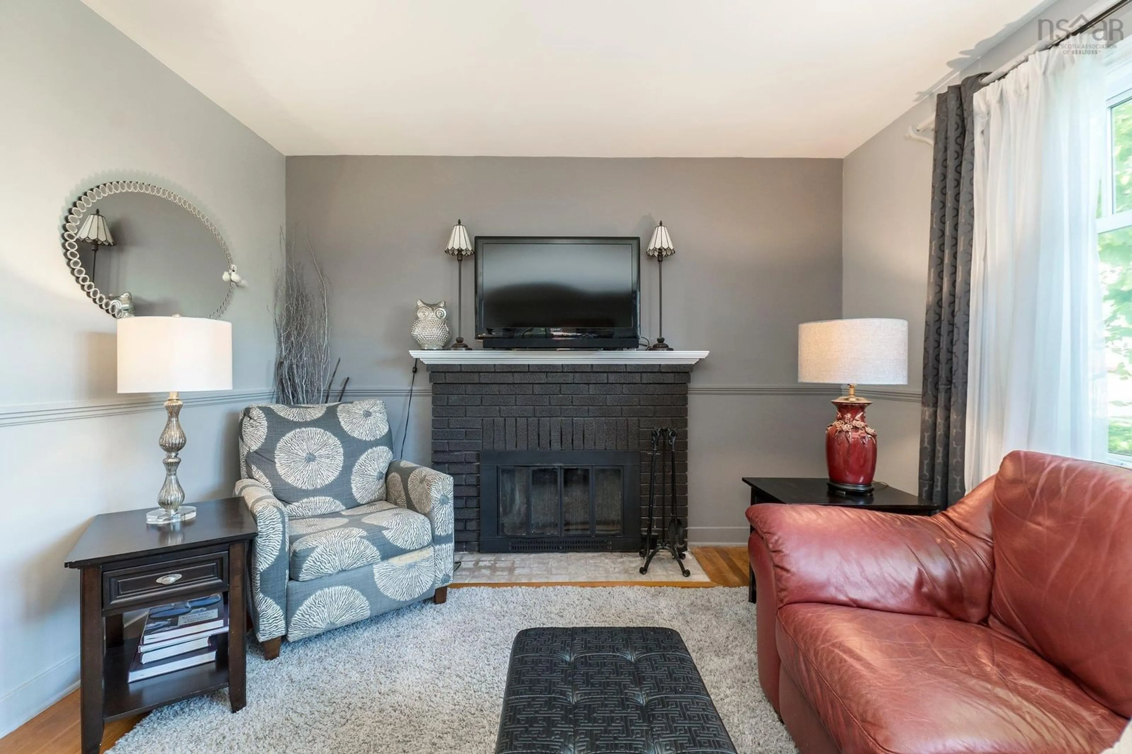 Living room with furniture, unknown for 73 Valleyfield Road, Dartmouth Nova Scotia B2W 1N8