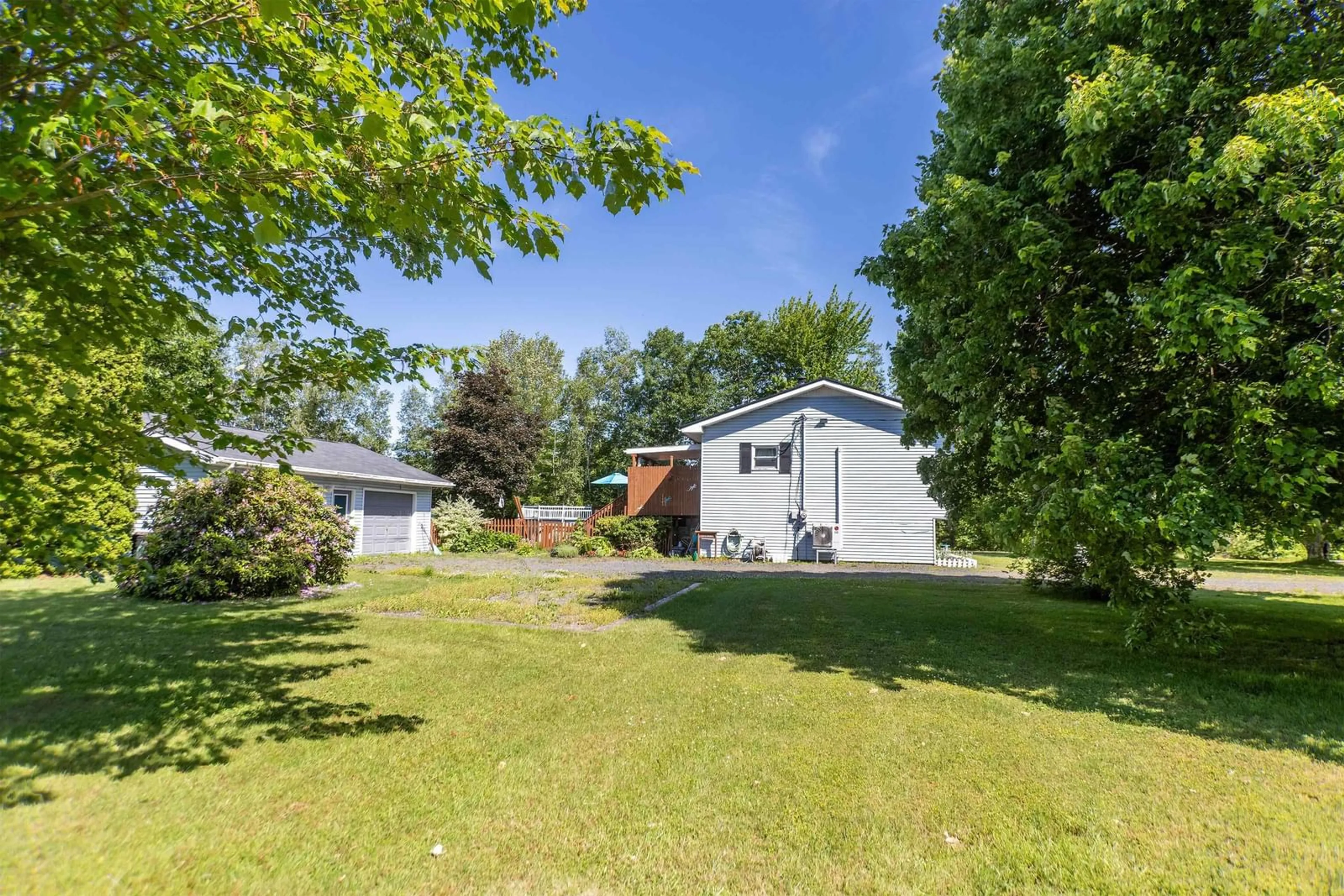 A pic from outside/outdoor area/front of a property/back of a property/a pic from drone, unknown for 857 Palmer Rd, Millville Nova Scotia B0P 1C0