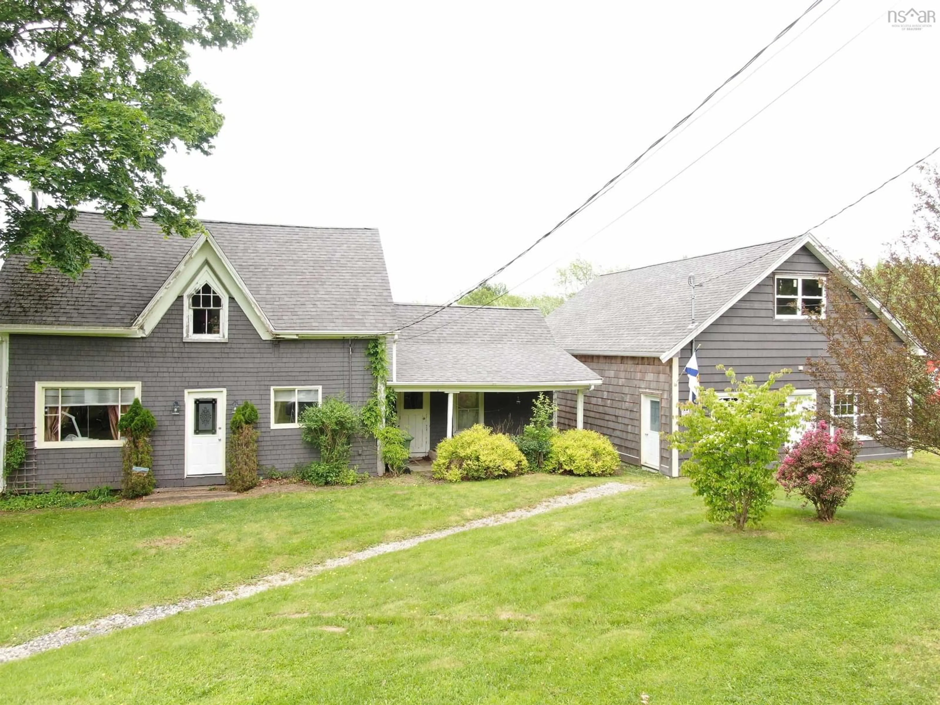 A pic from outside/outdoor area/front of a property/back of a property/a pic from drone, street for 1959 Highway 208, Hemford Nova Scotia B0J 2C0
