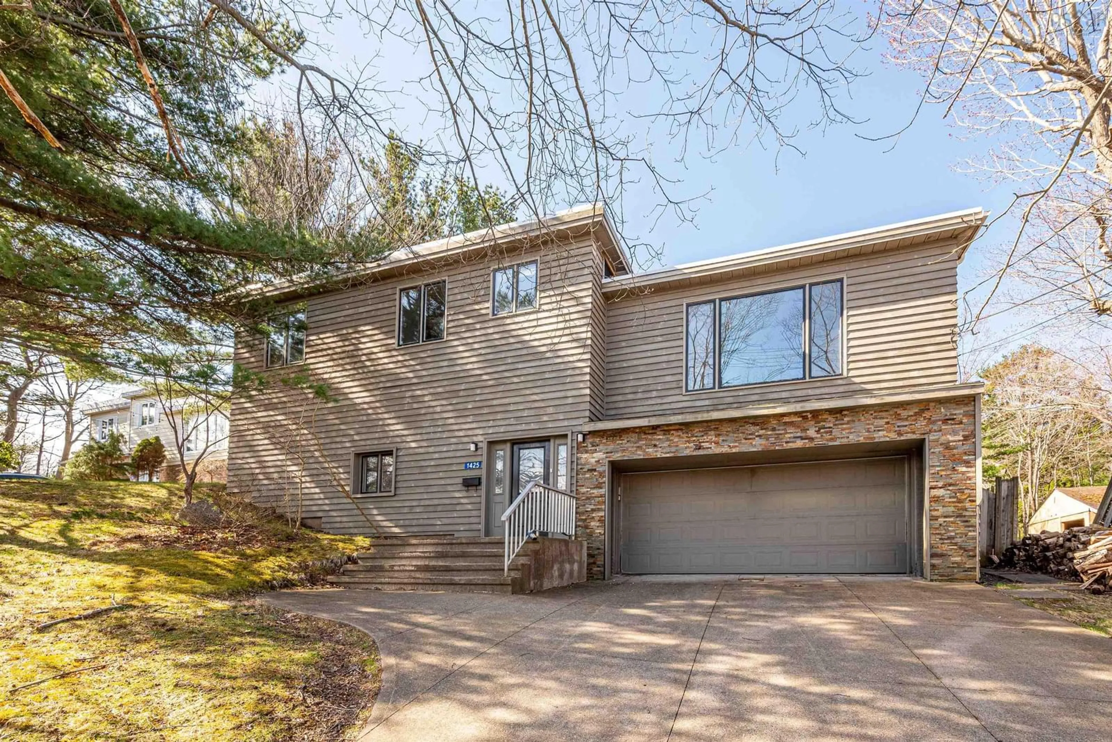 Home with brick exterior material, street for 1425 Purcells Cove Rd, Halifax Nova Scotia B3P 1B3