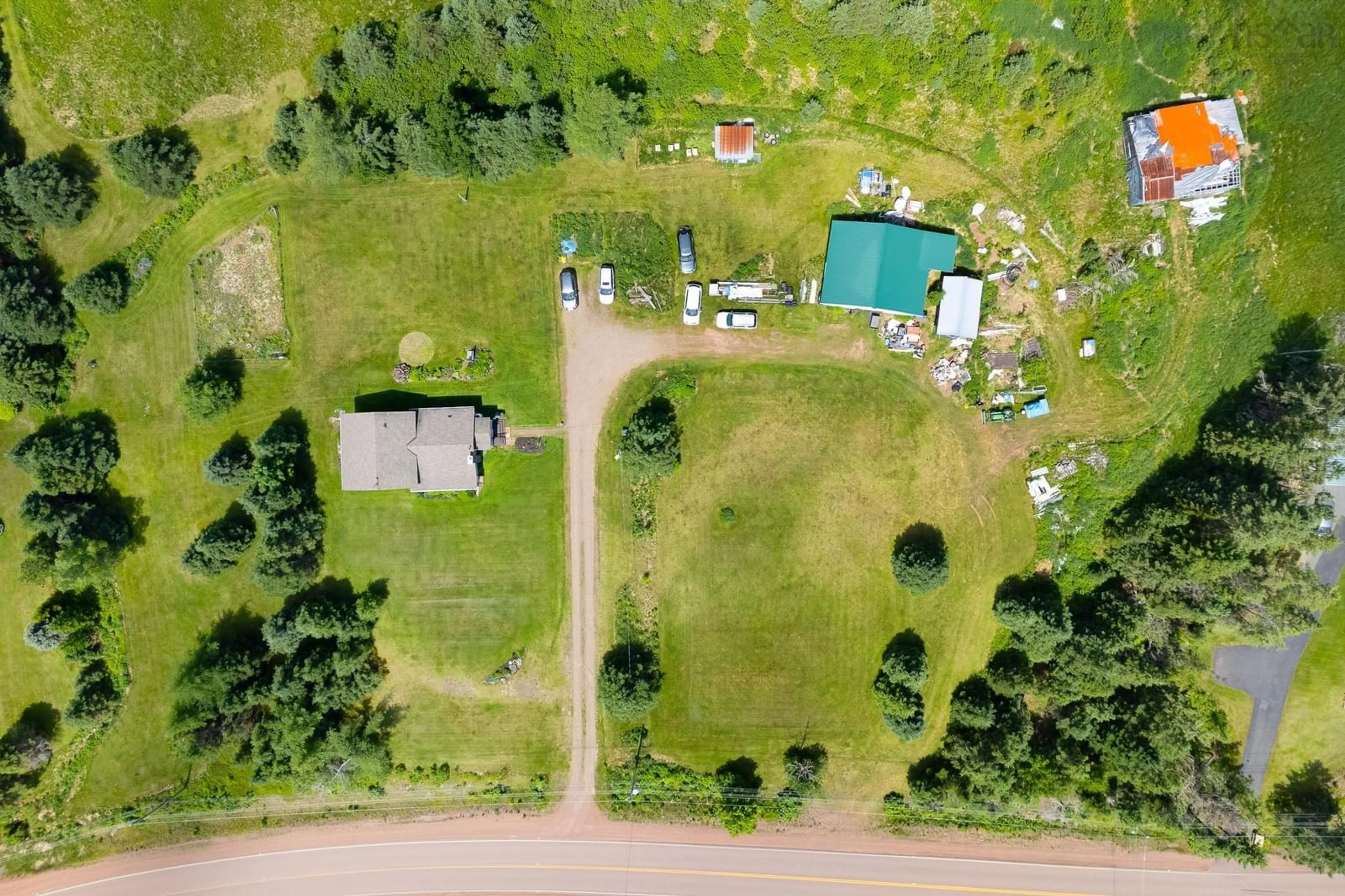A pic from outside/outdoor area/front of a property/back of a property/a pic from drone, water/lake/river/ocean view for 2957 Highway 311, Upper North River Nova Scotia B6L 6J8