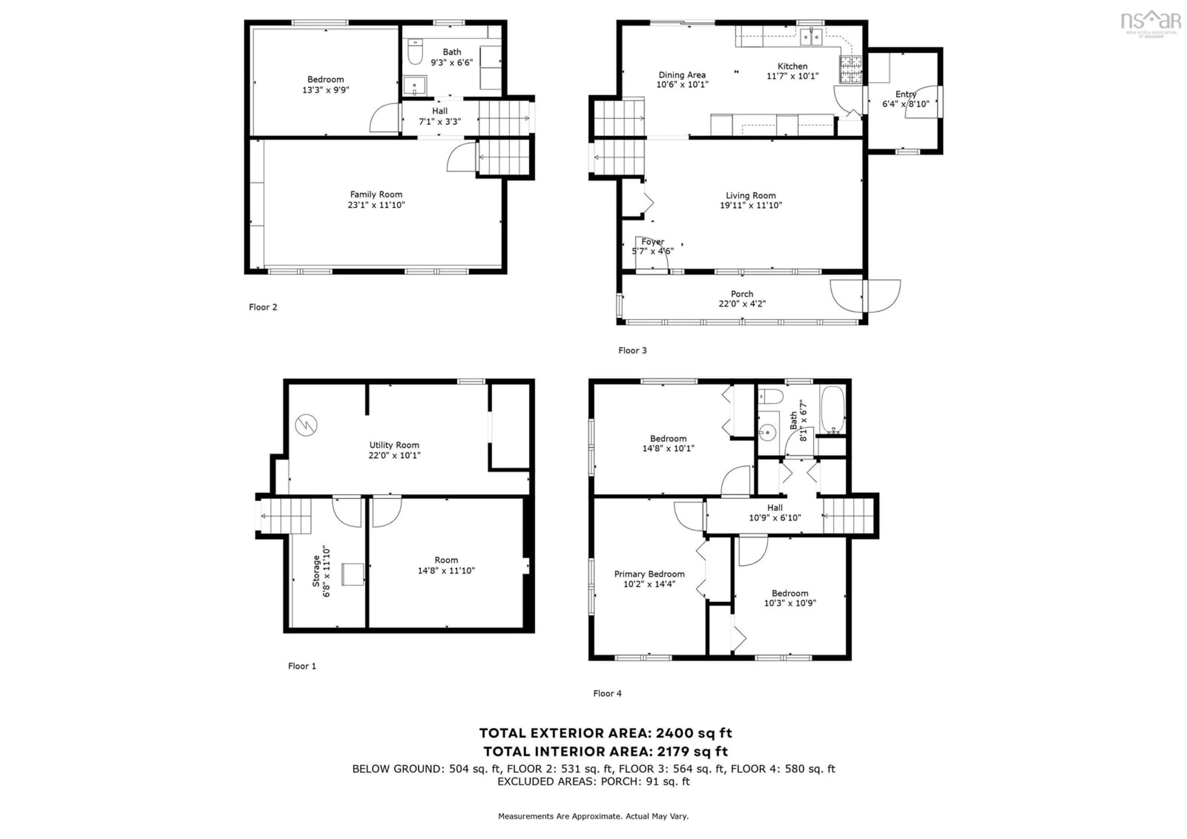 Floor plan for 2957 Highway 311, Upper North River Nova Scotia B6L 6J8