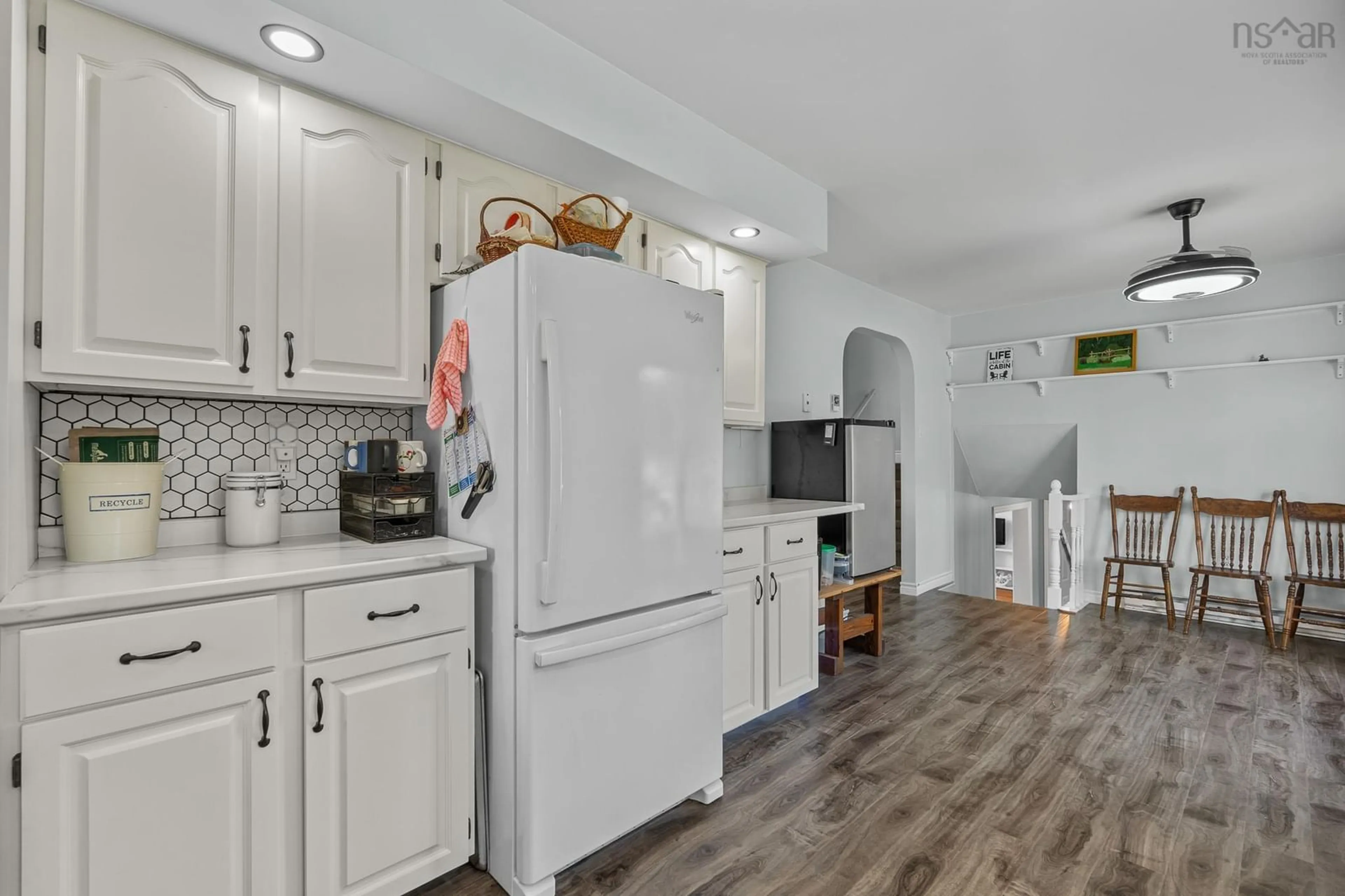 Open concept kitchen, ceramic/tile floor for 2957 Highway 311, Upper North River Nova Scotia B6L 6J8
