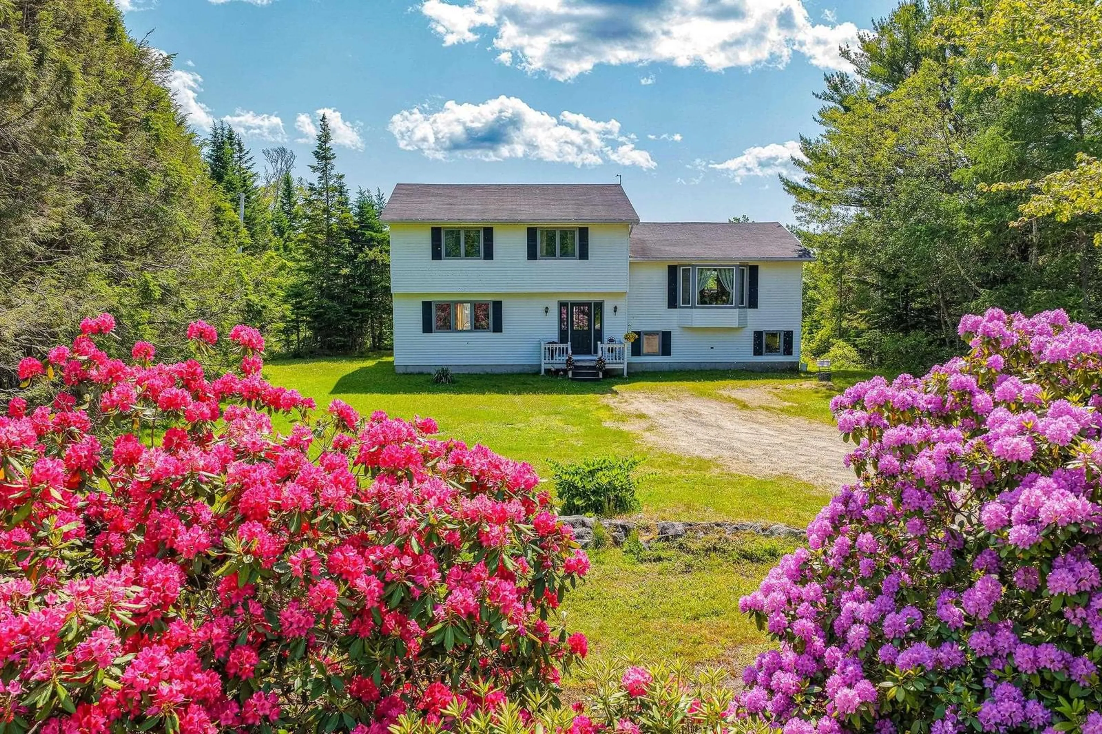 A pic from outside/outdoor area/front of a property/back of a property/a pic from drone, unknown for 5691 Ns Trunk 3, Jordan Falls Nova Scotia B0T 1J0