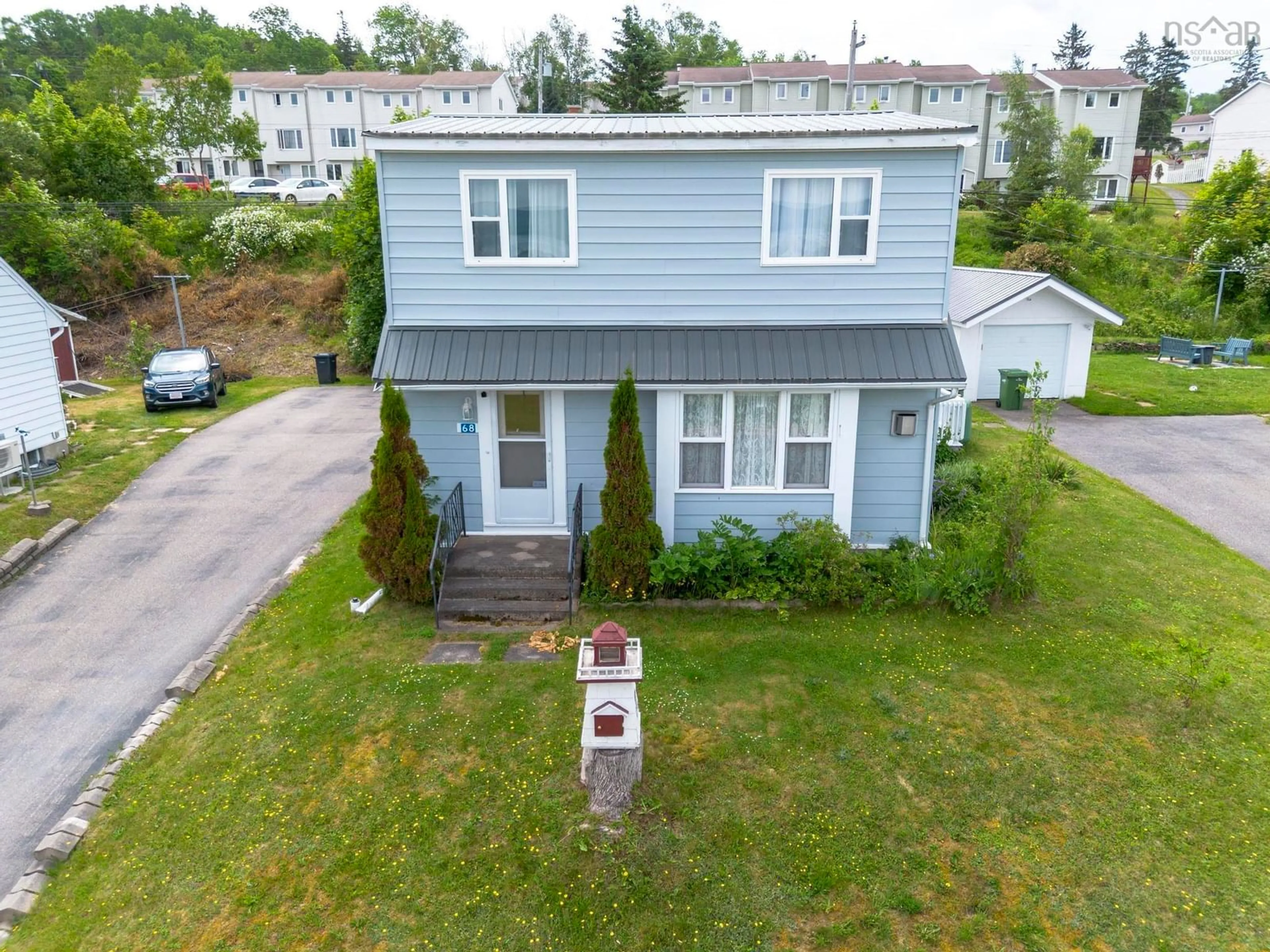 A pic from outside/outdoor area/front of a property/back of a property/a pic from drone, street for 68 Hillside Dr, Cornwallis Park Nova Scotia B0S 1H0